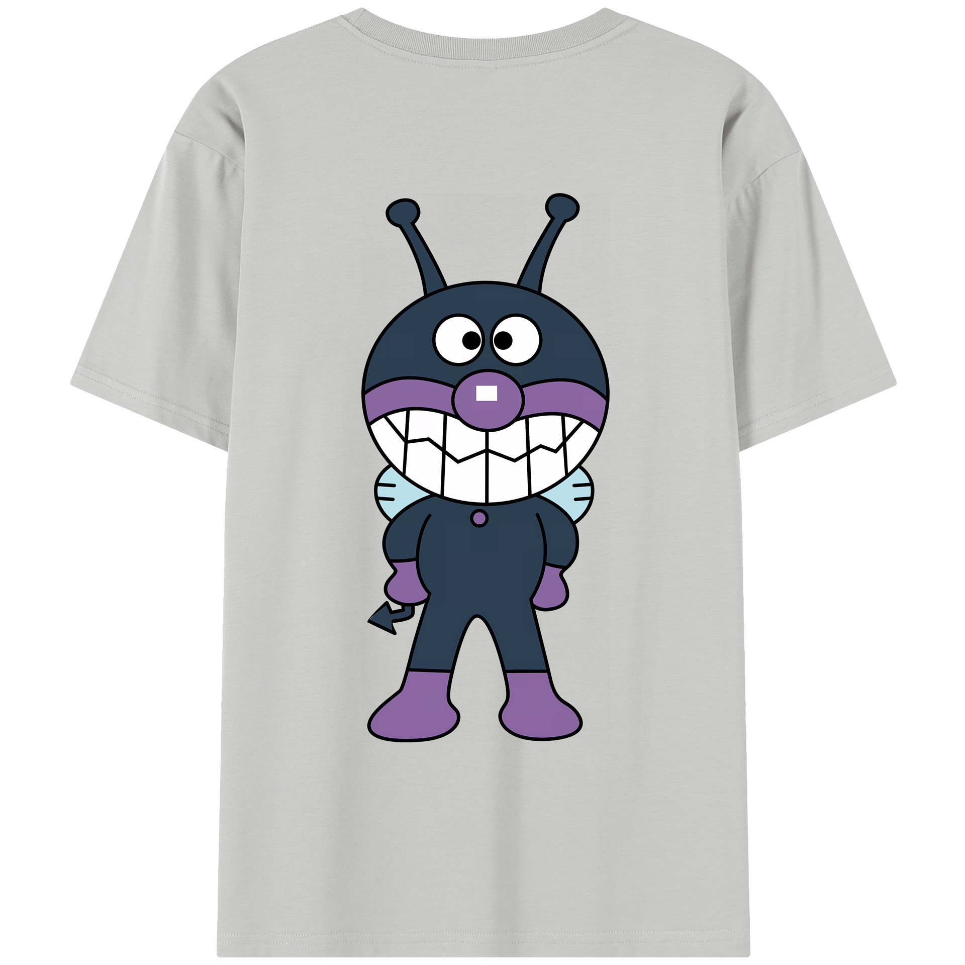 アンパンマン Anpanman レディース半袖Tシャツ(バックプリント)