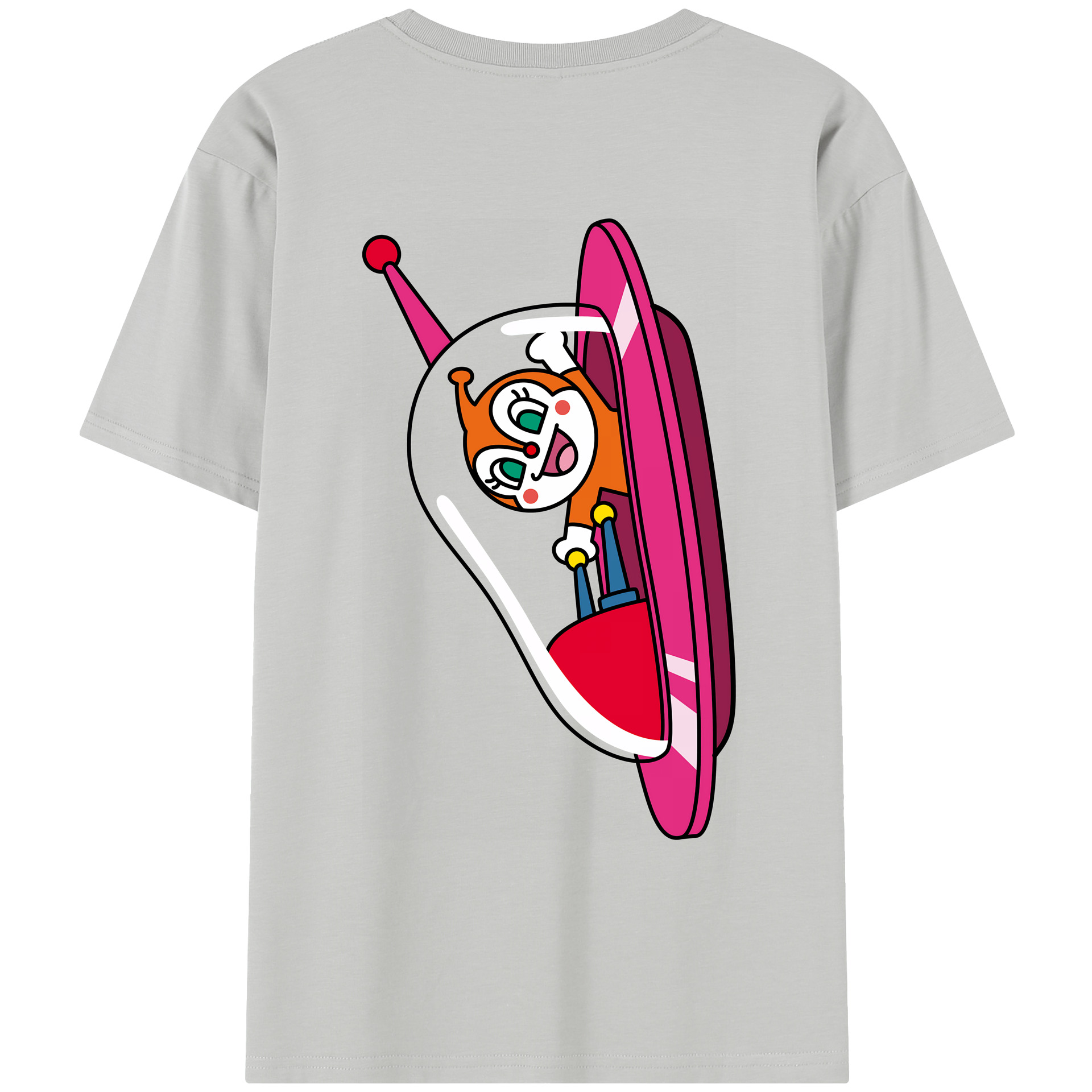 アンパンマン Anpanman レディース半袖Tシャツ(バックプリント)