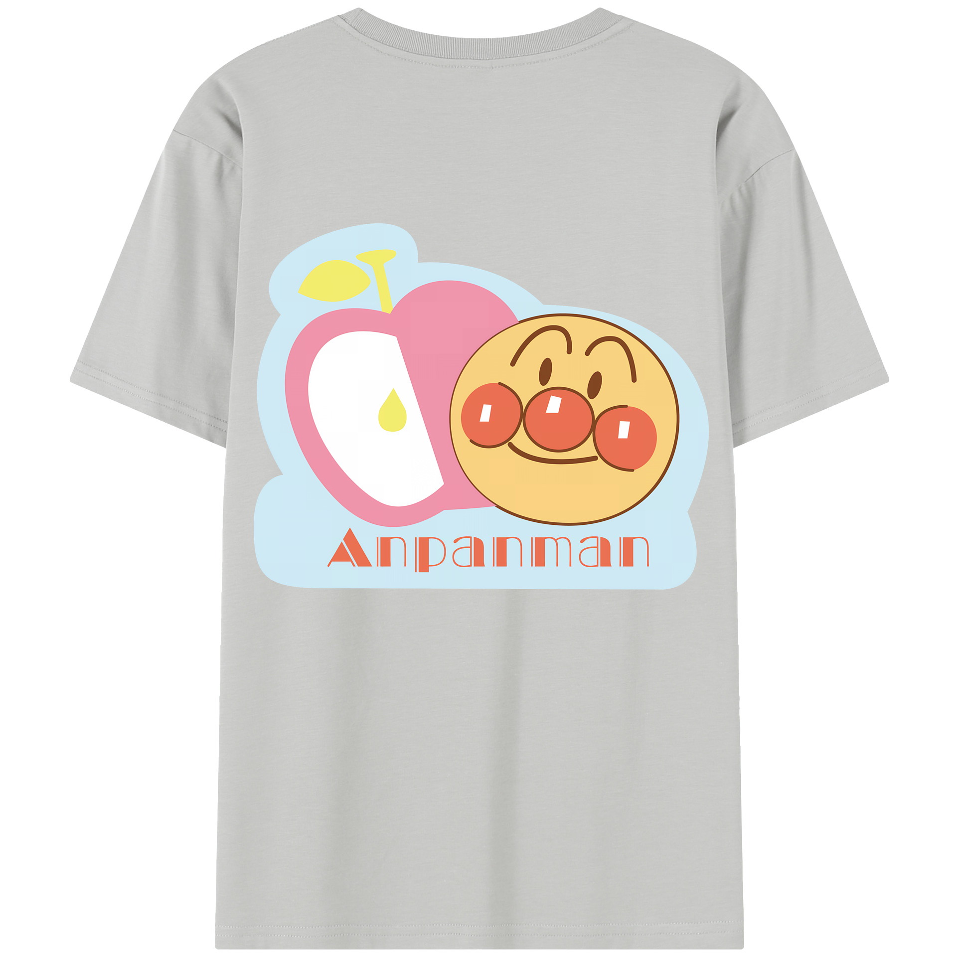 （画像用） アンパンマン Anpanman レディース半袖Tシャツ(バックプリント)