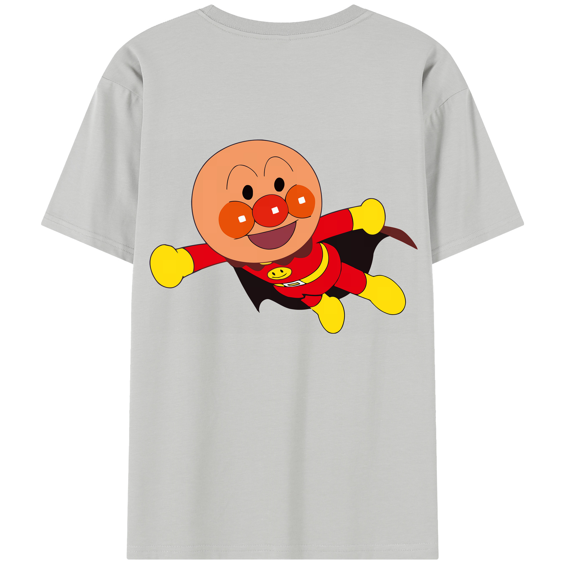 （画像用） アンパンマン Anpanman レディース半袖Tシャツ(バックプリント)