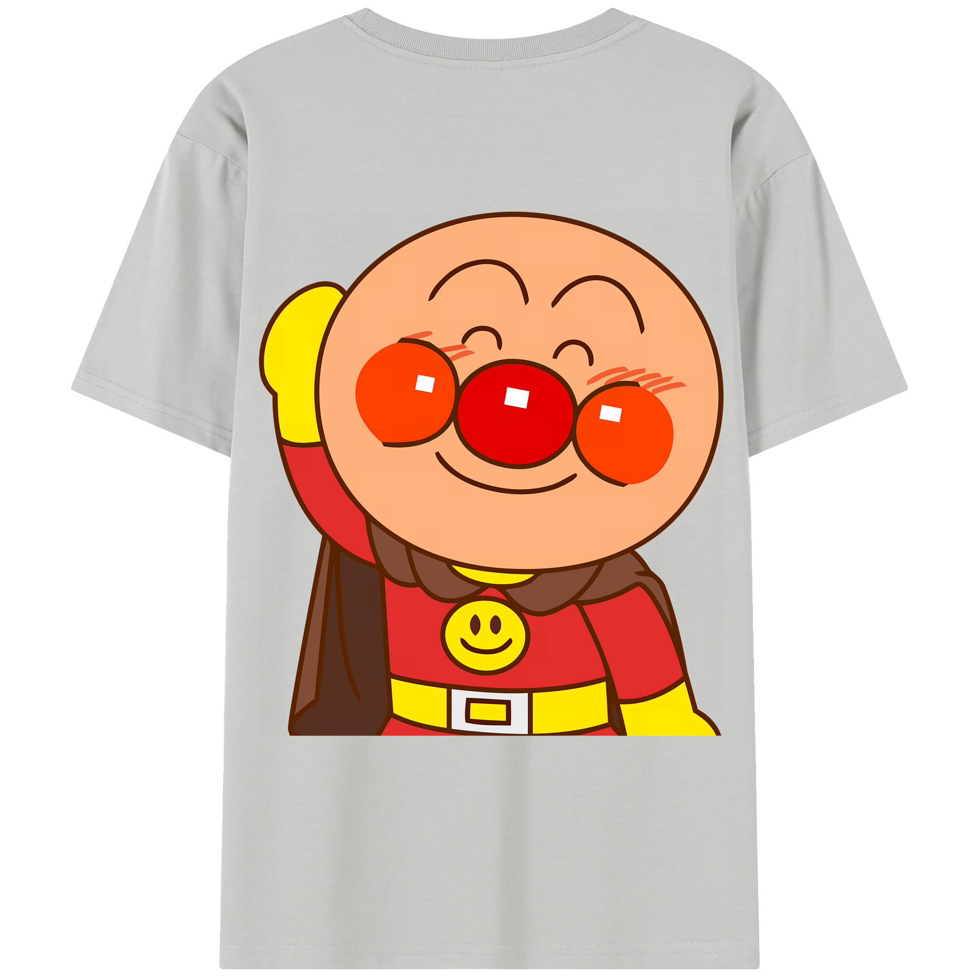 （画像用） アンパンマン Anpanman レディース半袖Tシャツ(バックプリント)