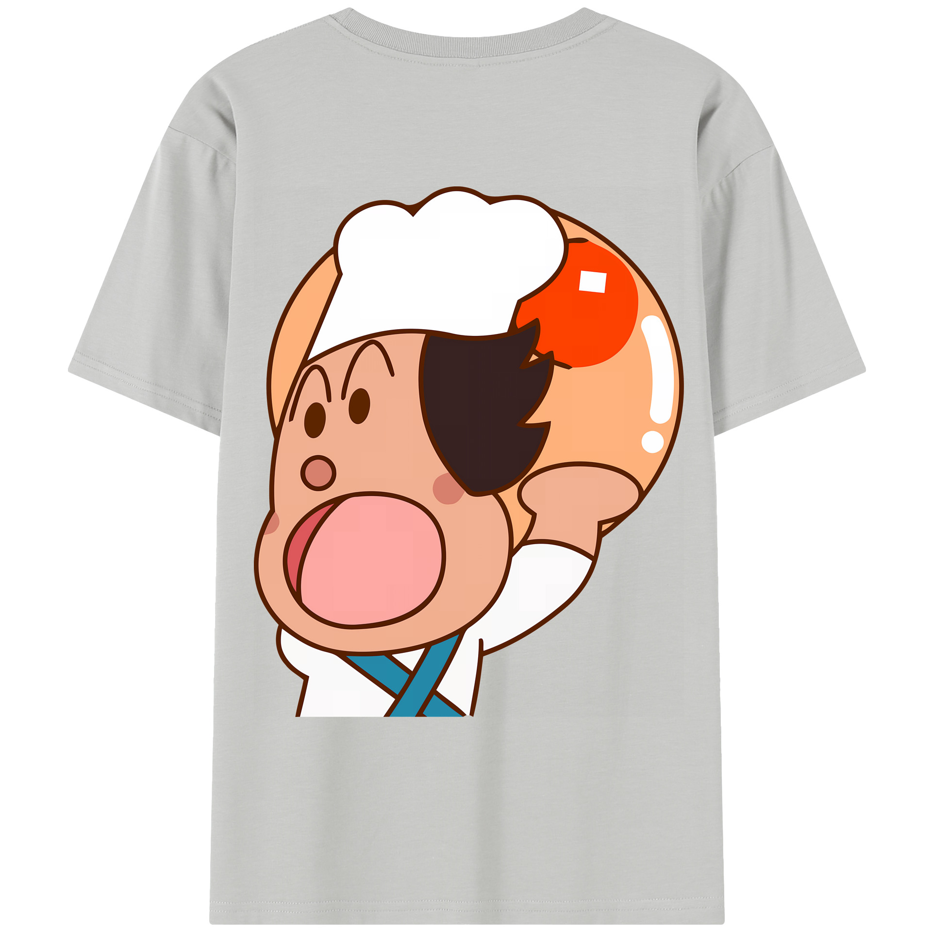 （画像用） アンパンマン Anpanman レディース半袖Tシャツ(バックプリント)