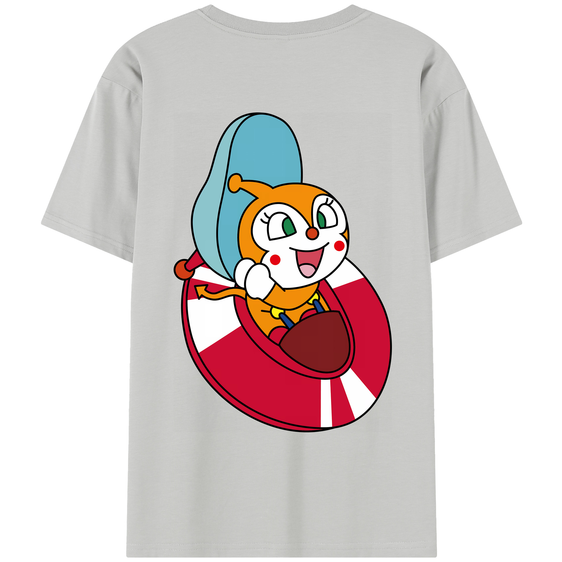 （画像用） アンパンマン Anpanman レディース半袖Tシャツ(バックプリント)