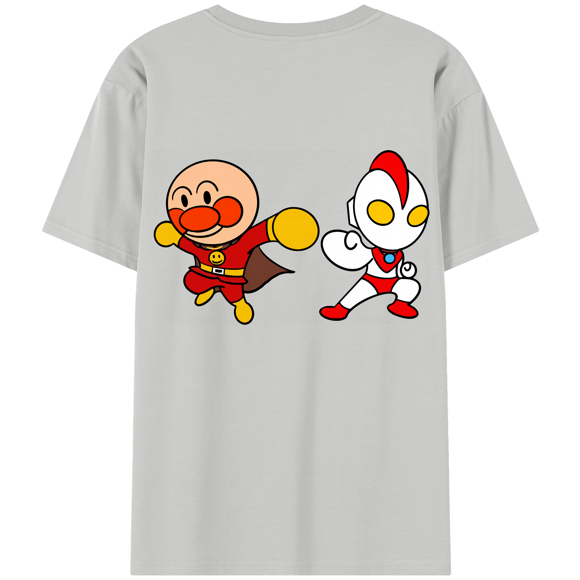 （画像用） アンパンマン Anpanman レディース半袖Tシャツ(バックプリント)
