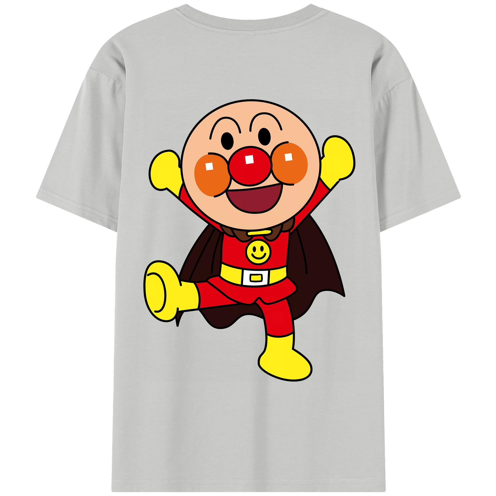 （画像用） アンパンマン Anpanman レディース半袖Tシャツ(バックプリント)