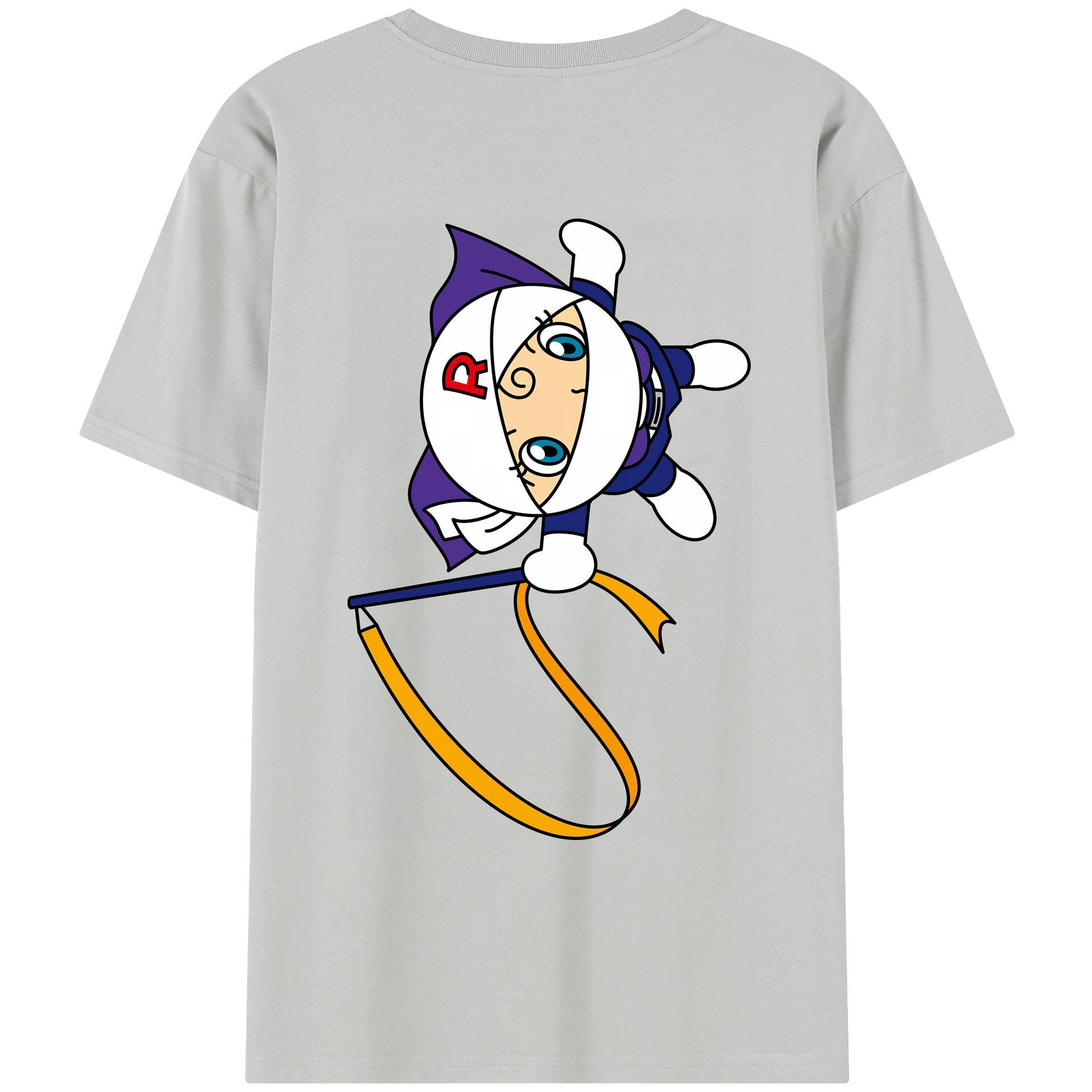 （画像用） アンパンマン Anpanman レディース半袖Tシャツ(バックプリント)