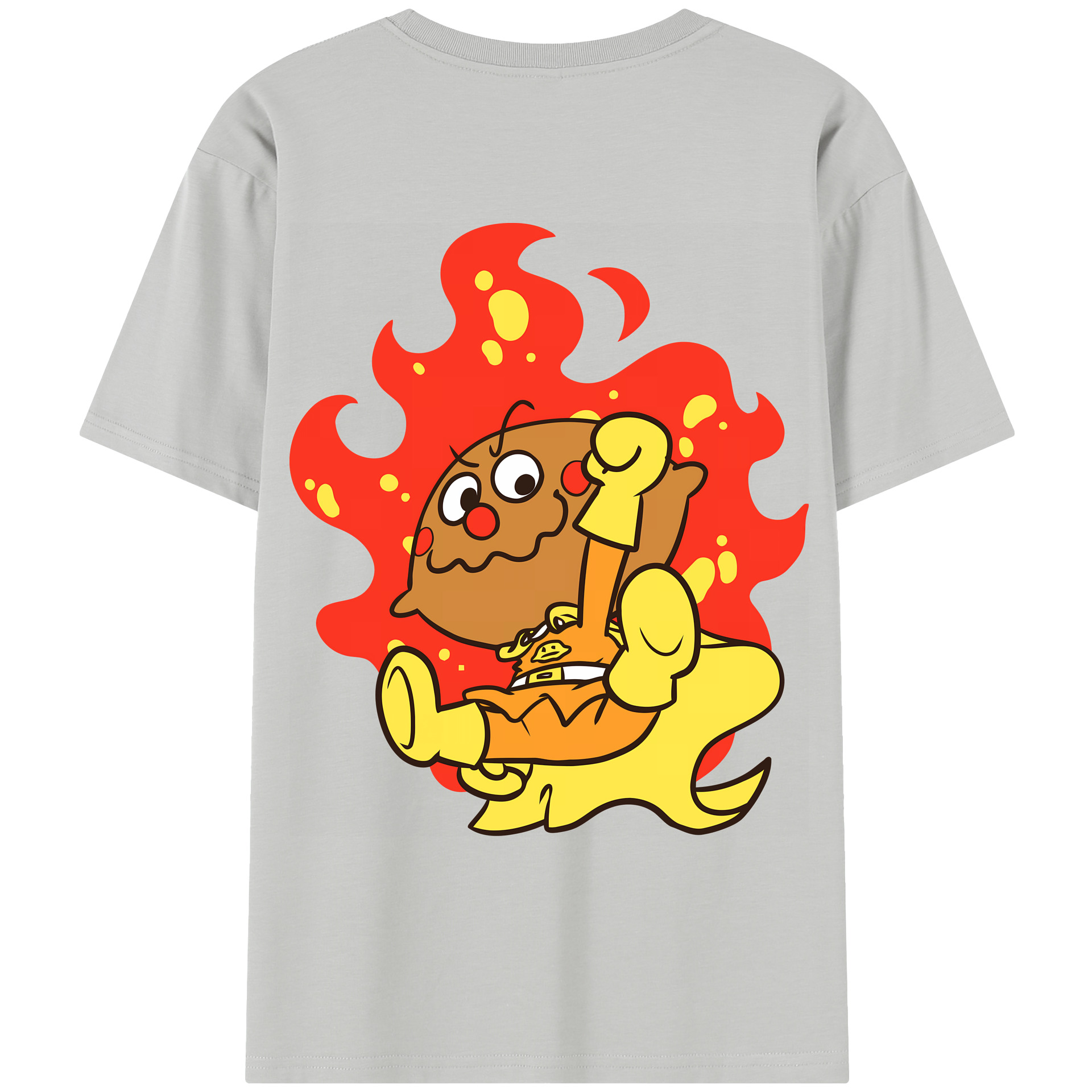 （画像用） アンパンマン Anpanman レディース半袖Tシャツ(バックプリント)
