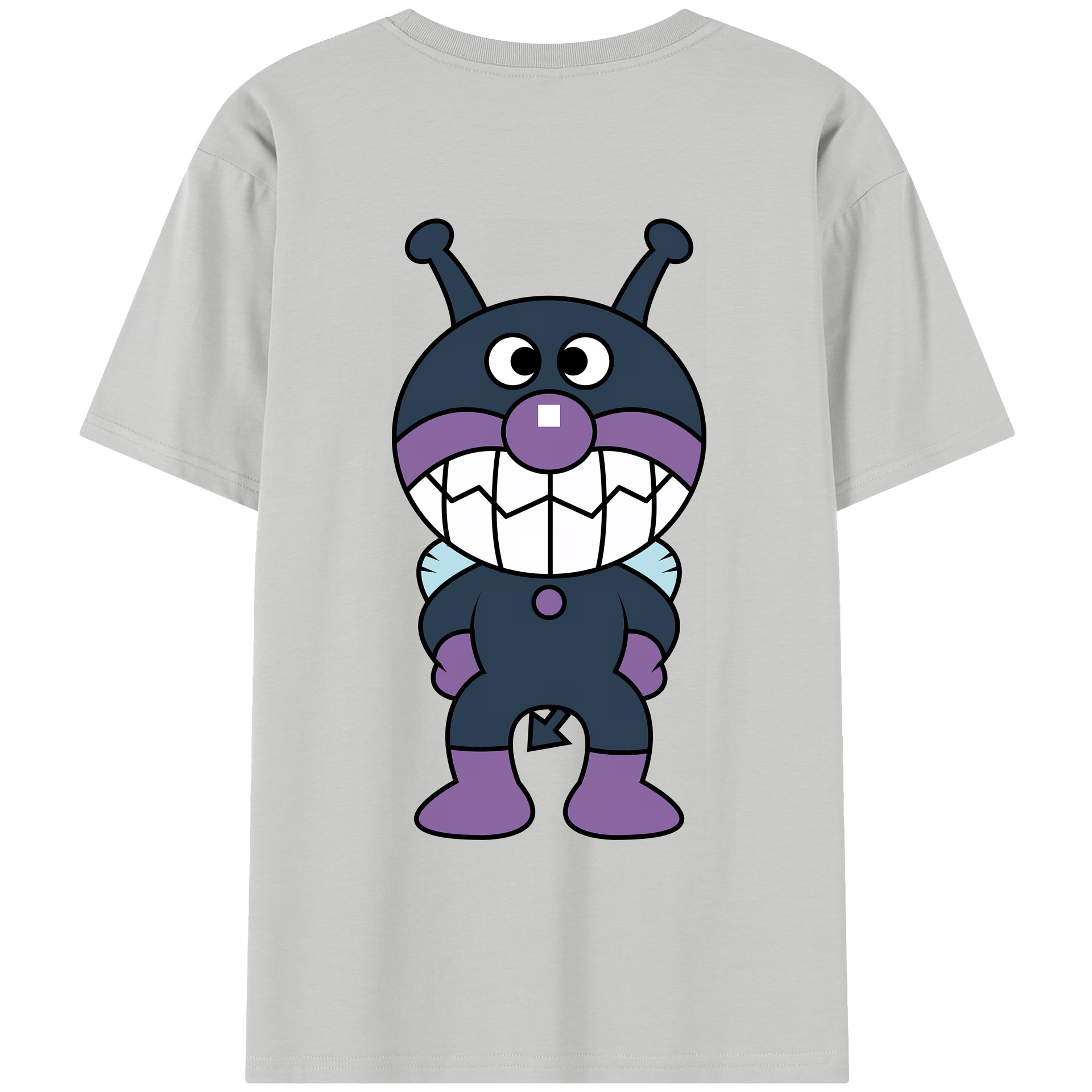 （画像用） アンパンマン Anpanman レディース半袖Tシャツ(バックプリント)