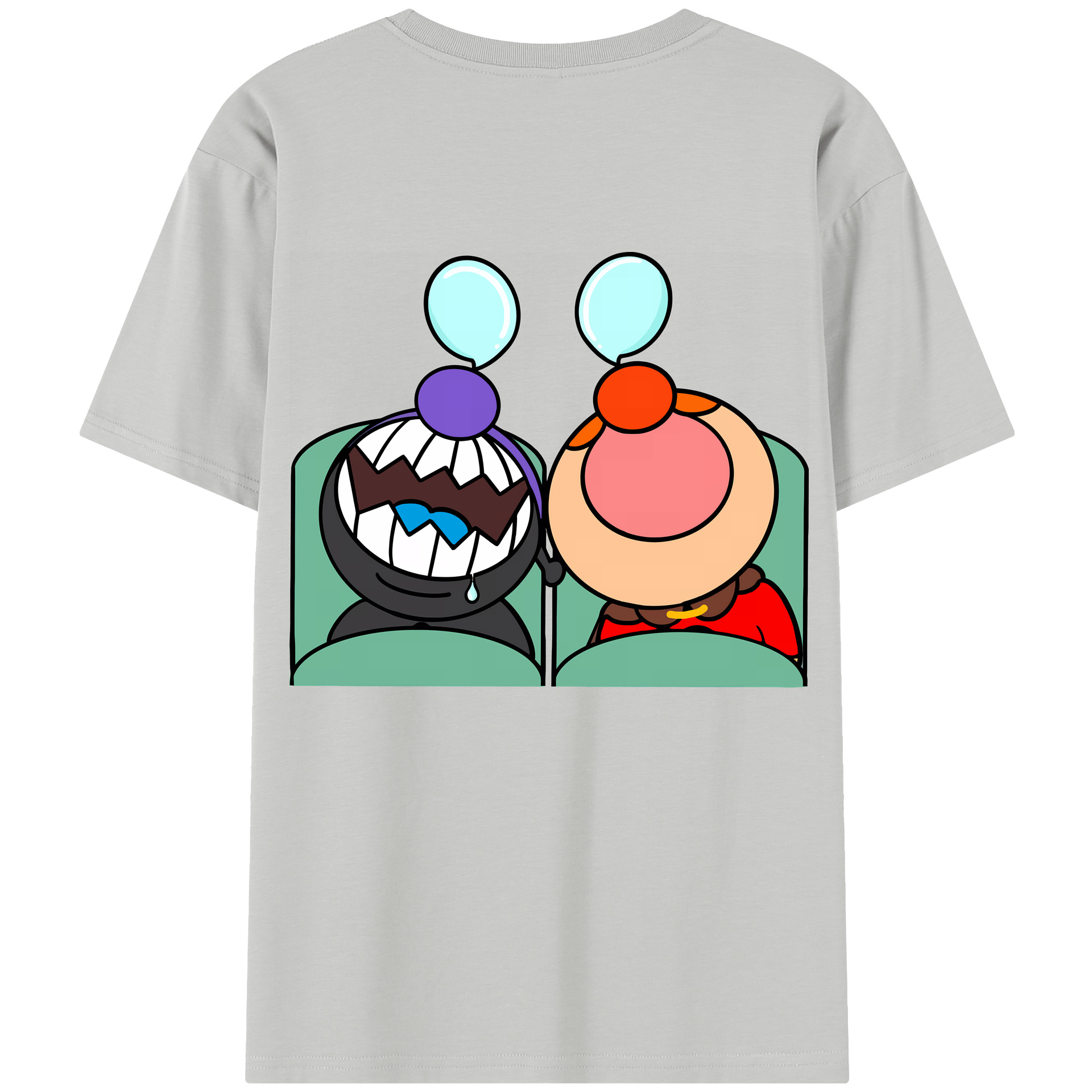 （画像用） アンパンマン Anpanman レディース半袖Tシャツ(バックプリント)