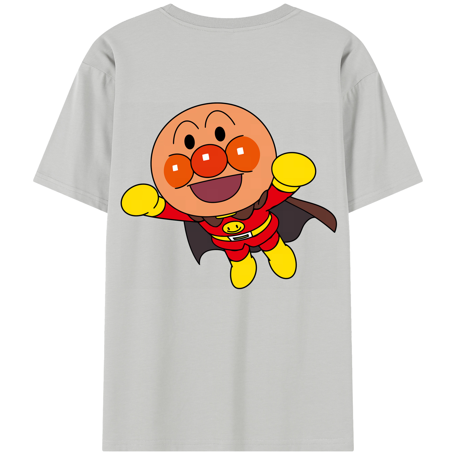 （画像用） アンパンマン Anpanman レディース半袖Tシャツ(バックプリント)