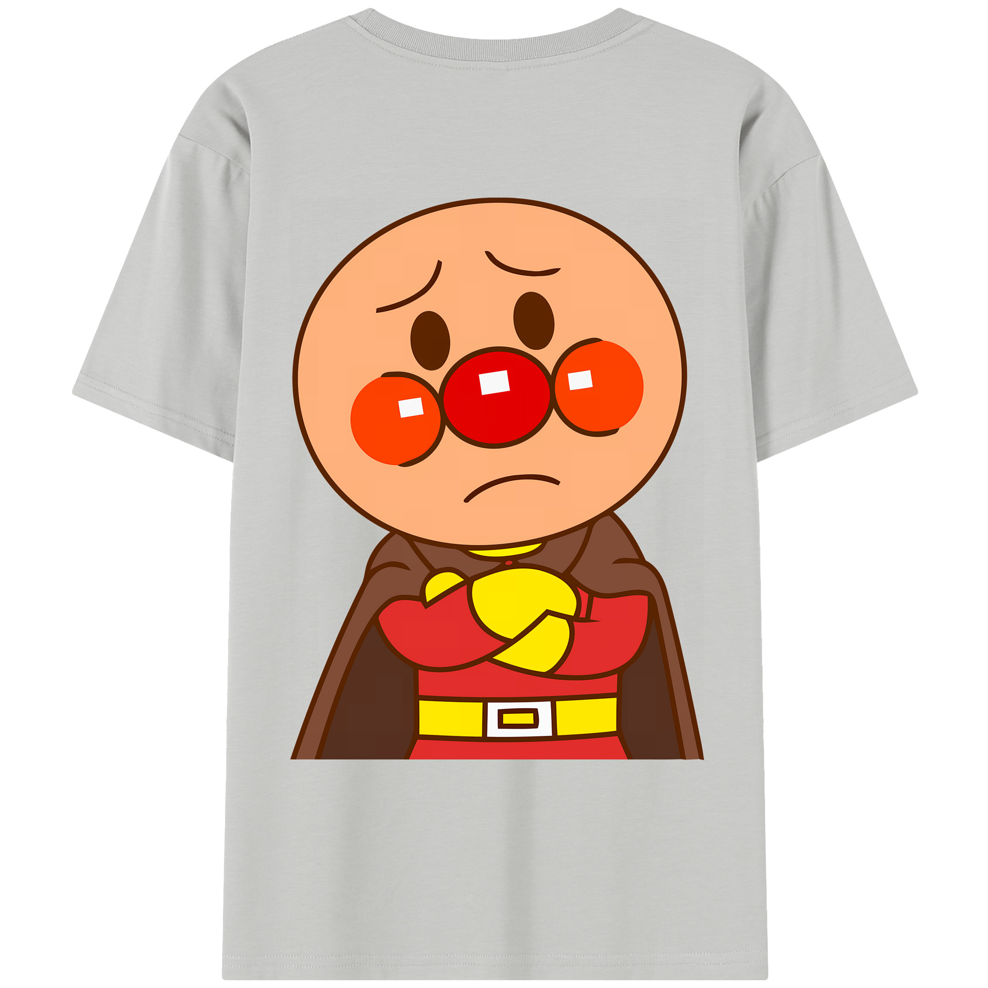 （画像用） アンパンマン Anpanman レディース半袖Tシャツ(バックプリント)