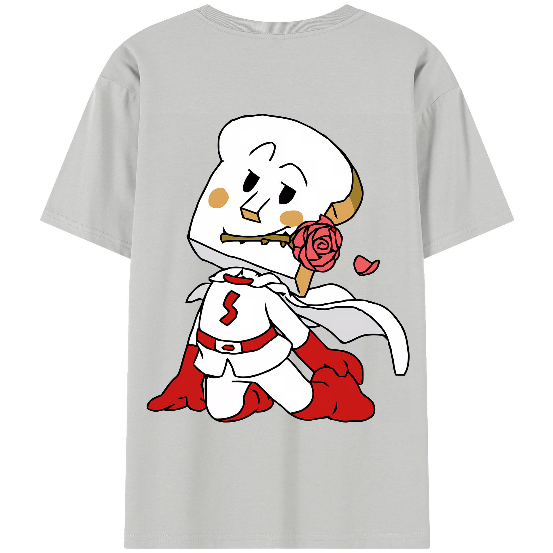（画像用） アンパンマン Anpanman レディース半袖Tシャツ(バックプリント)