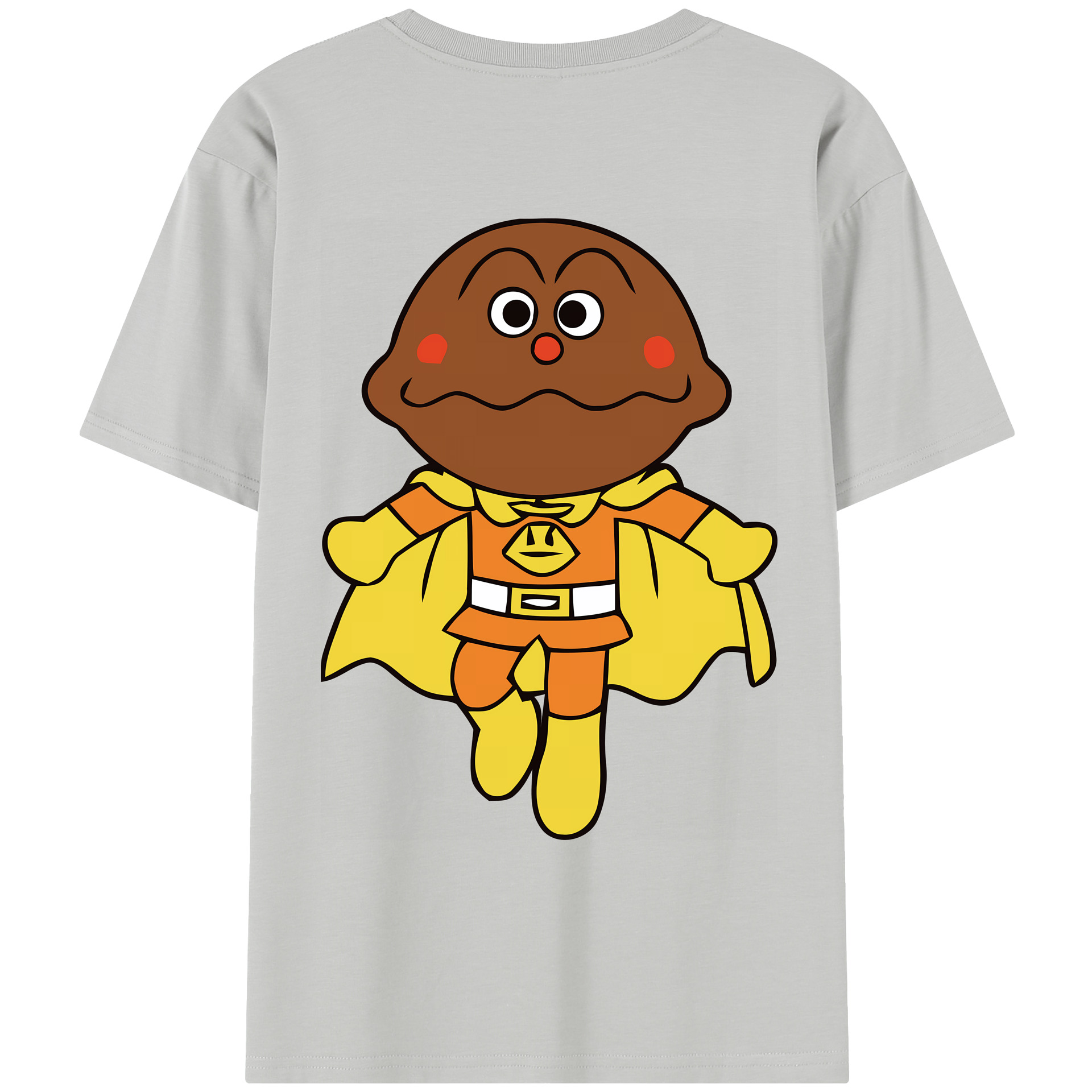 （画像用） アンパンマン Anpanman レディース半袖Tシャツ(バックプリント)