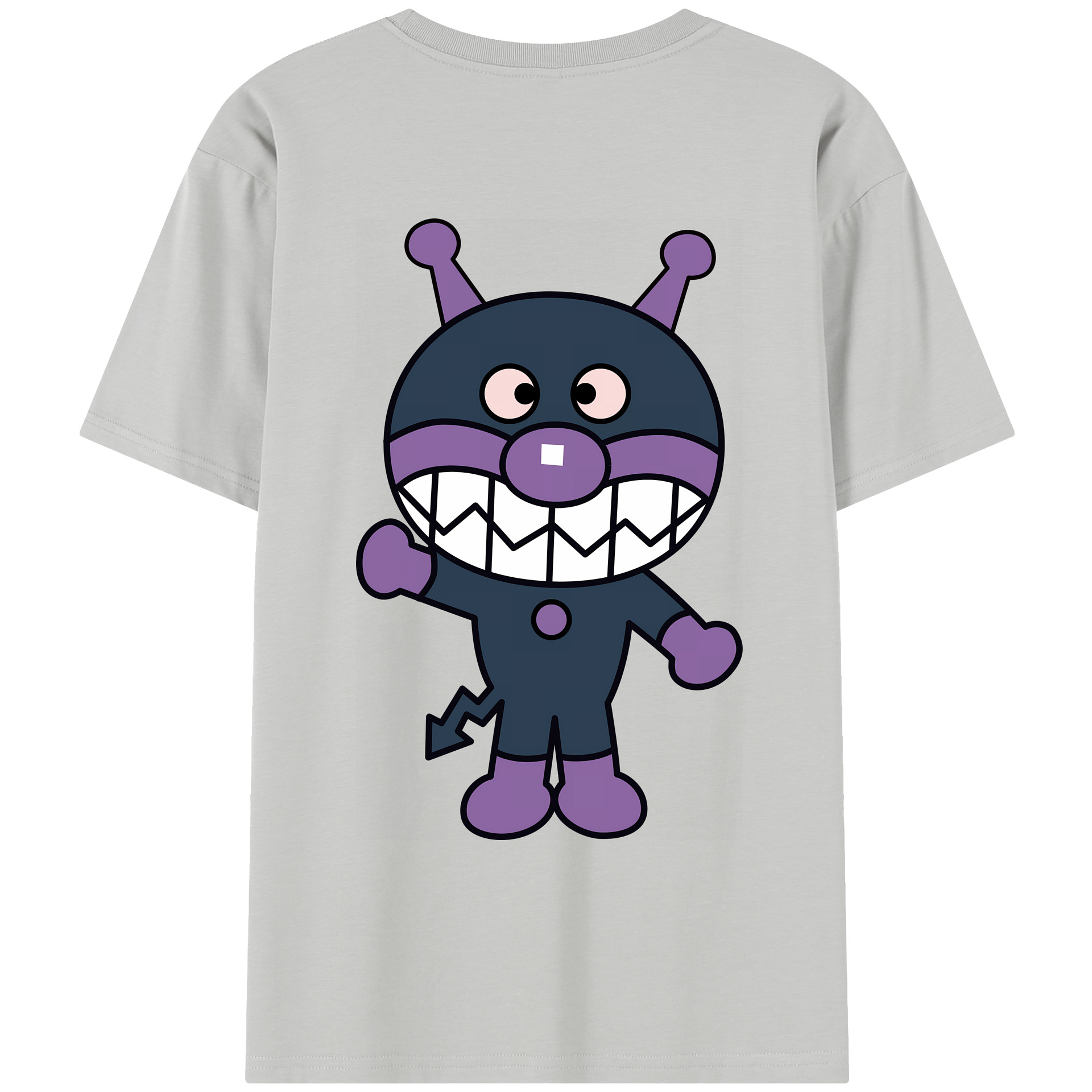 （画像用） アンパンマン Anpanman レディース半袖Tシャツ(バックプリント)