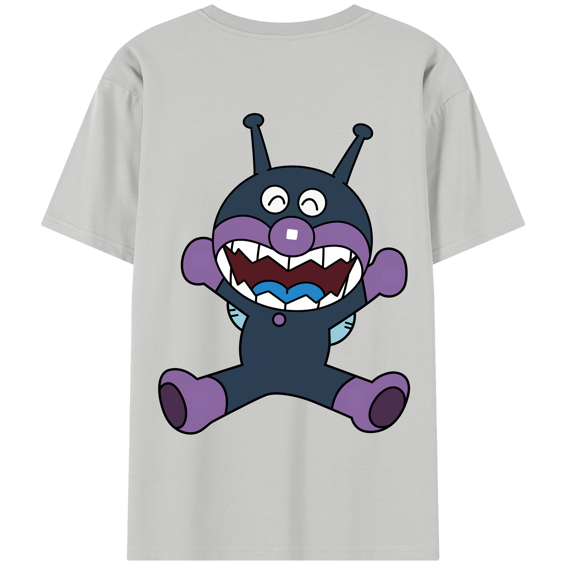 （画像用） アンパンマン Anpanman レディース半袖Tシャツ(バックプリント)