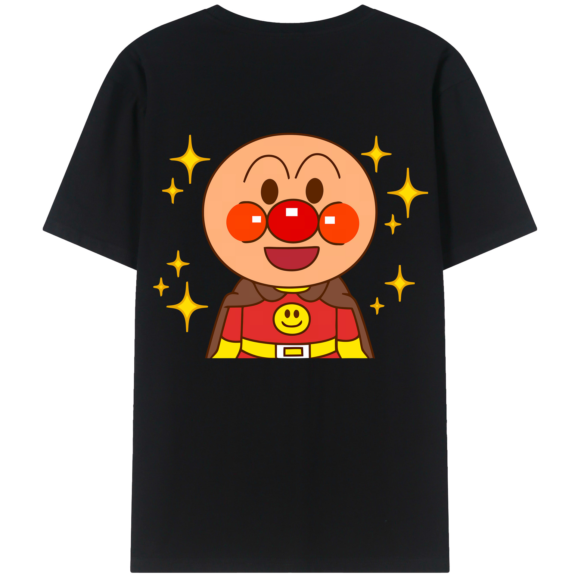 （画像用） アンパンマン Anpanman レディース半袖Tシャツ(バックプリント)