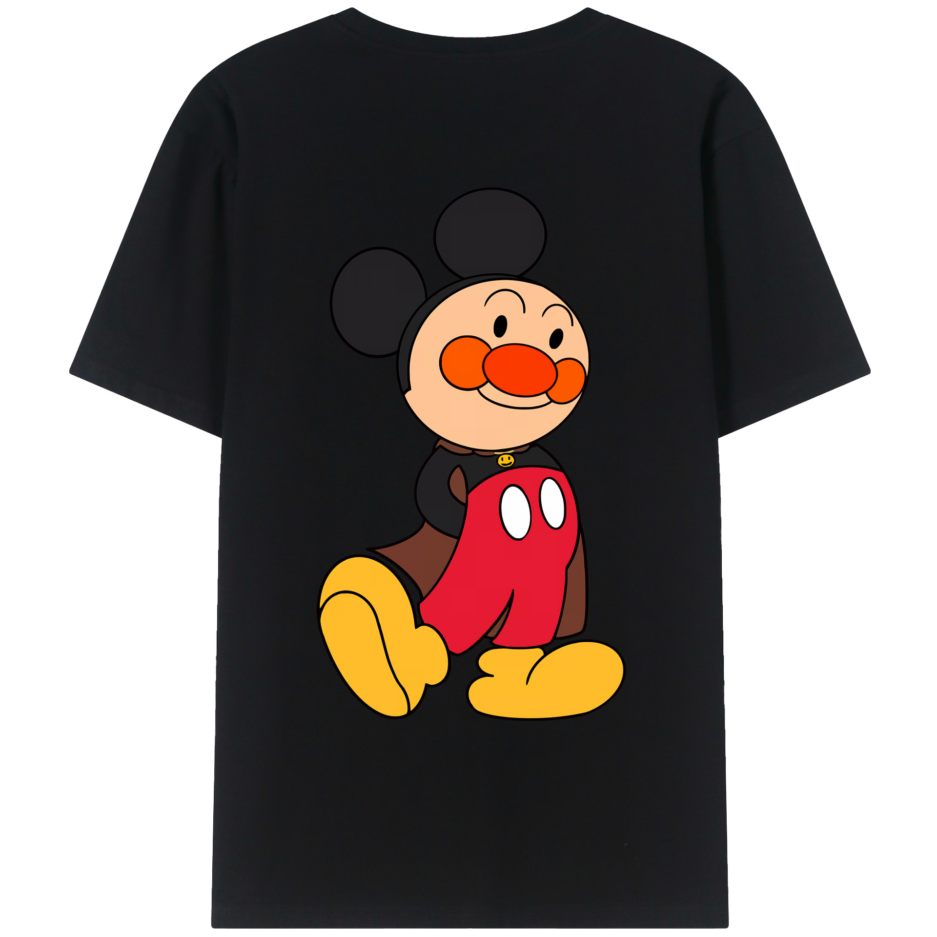 （画像用） アンパンマン Anpanman レディース半袖Tシャツ(バックプリント)