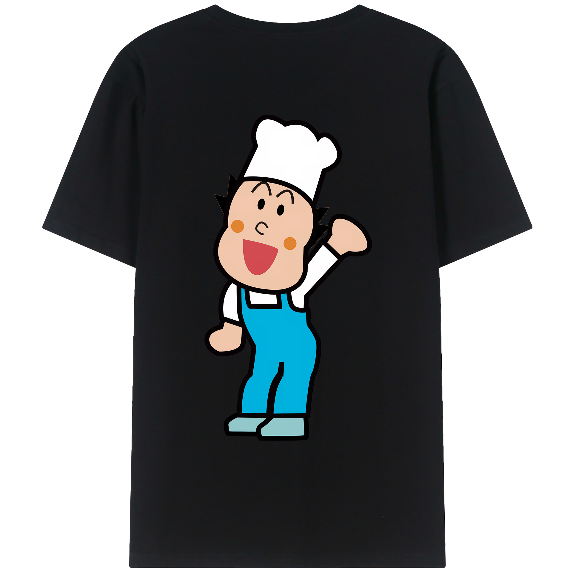 （画像用） アンパンマン Anpanman レディース半袖Tシャツ(バックプリント)