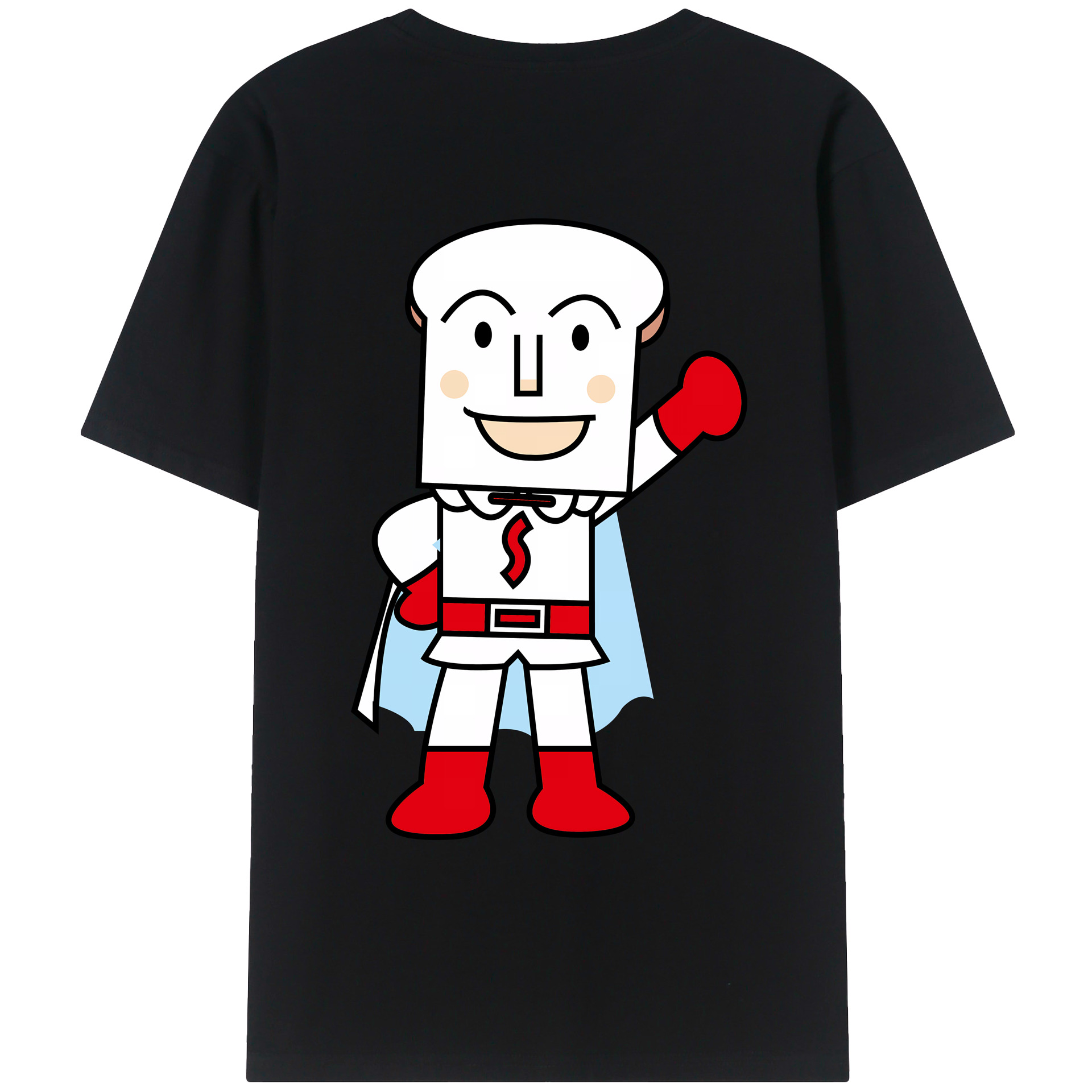 （画像用） アンパンマン Anpanman レディース半袖Tシャツ(バックプリント)
