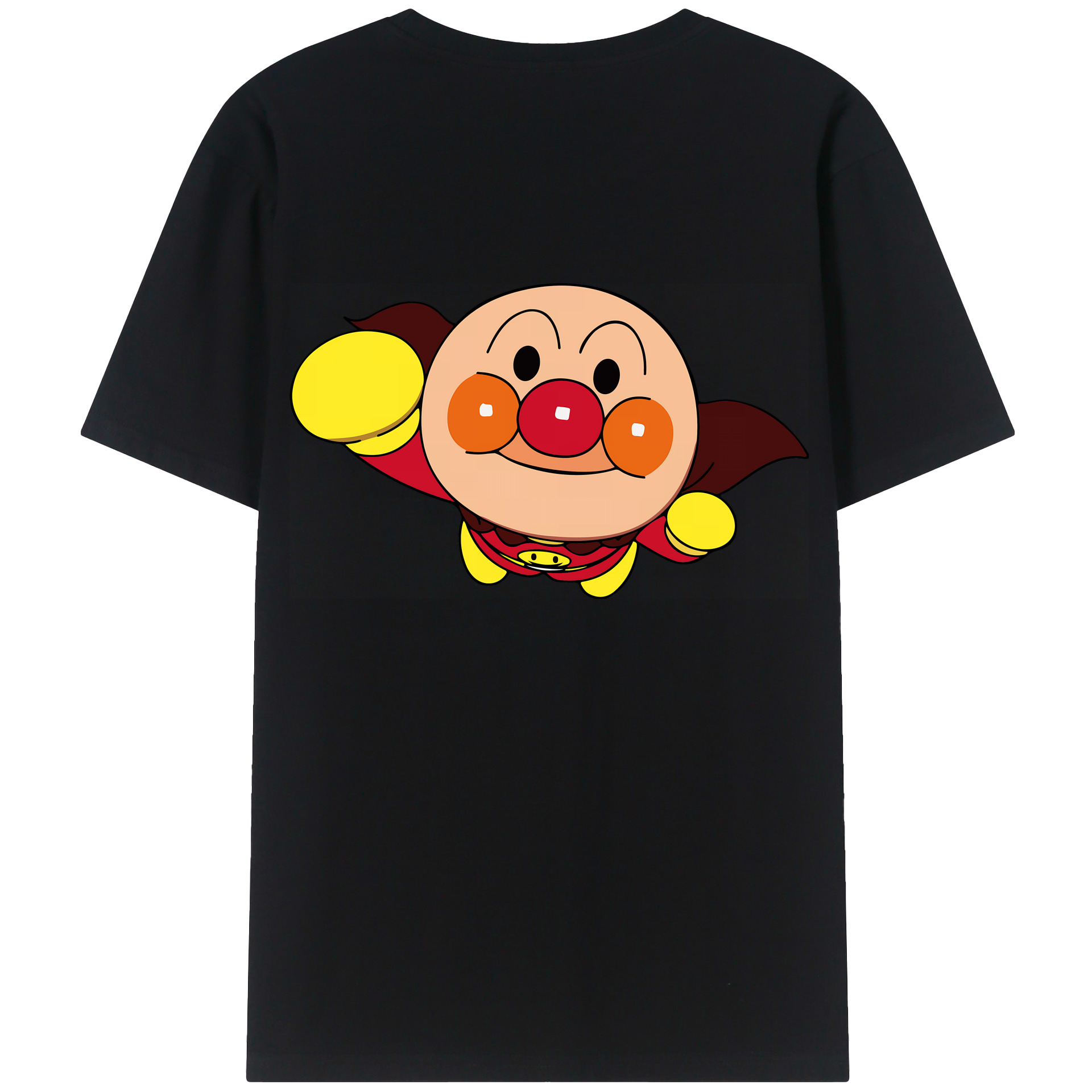 （画像用） アンパンマン Anpanman レディース半袖Tシャツ(バックプリント)