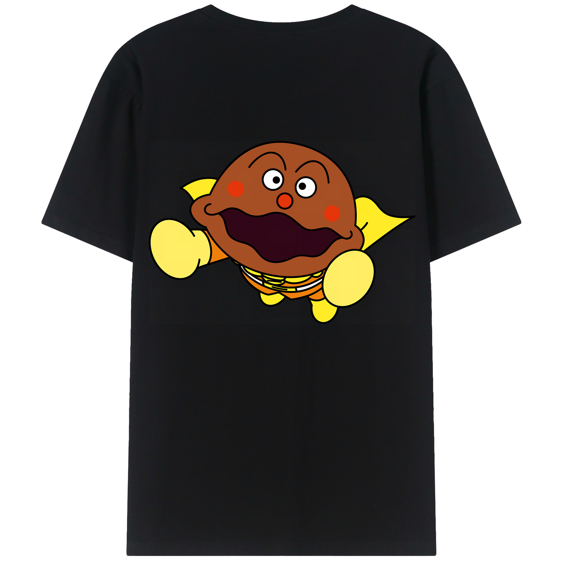 （画像用） アンパンマン Anpanman レディース半袖Tシャツ(バックプリント)