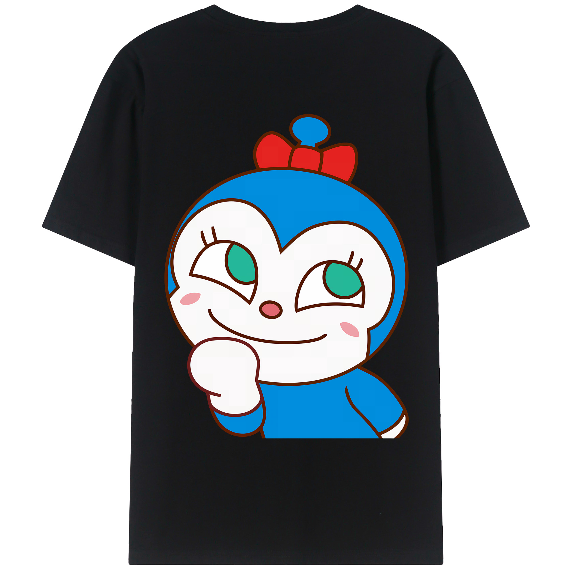 （画像用） アンパンマン Anpanman レディース半袖Tシャツ(バックプリント)