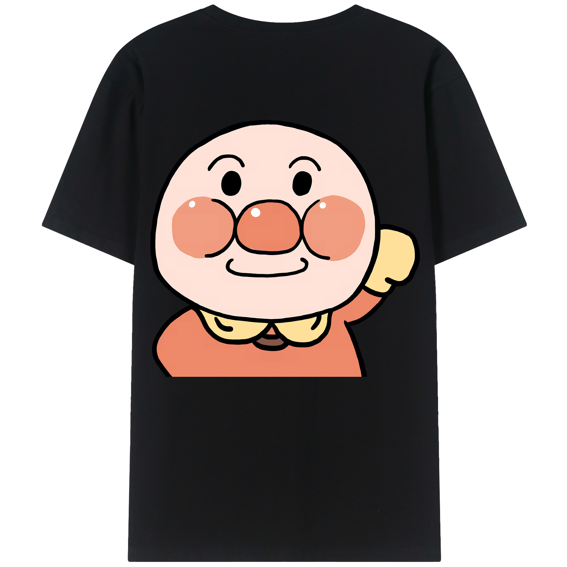 （画像用） アンパンマン Anpanman レディース半袖Tシャツ(バックプリント)