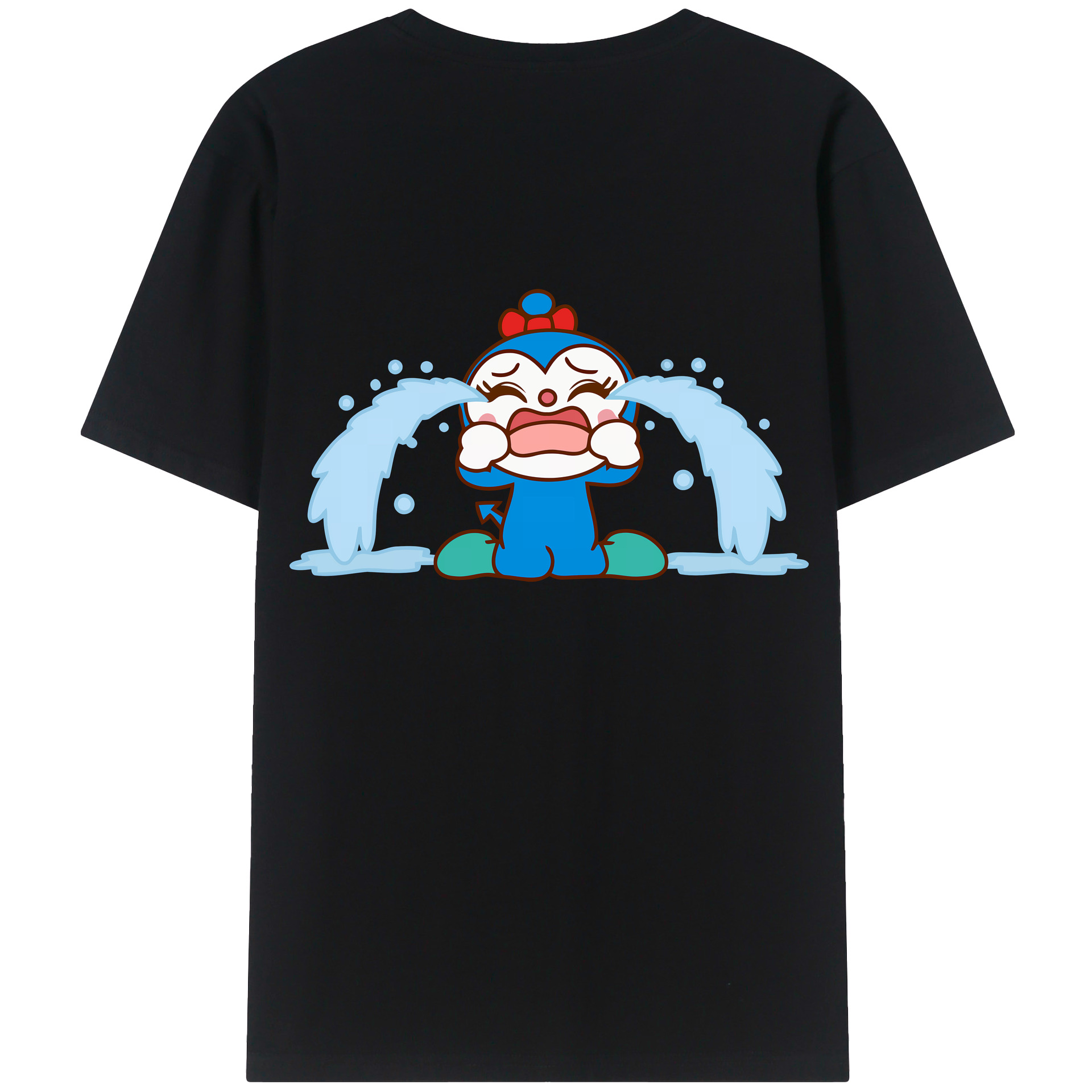 （画像用） アンパンマン Anpanman レディース半袖Tシャツ(バックプリント)