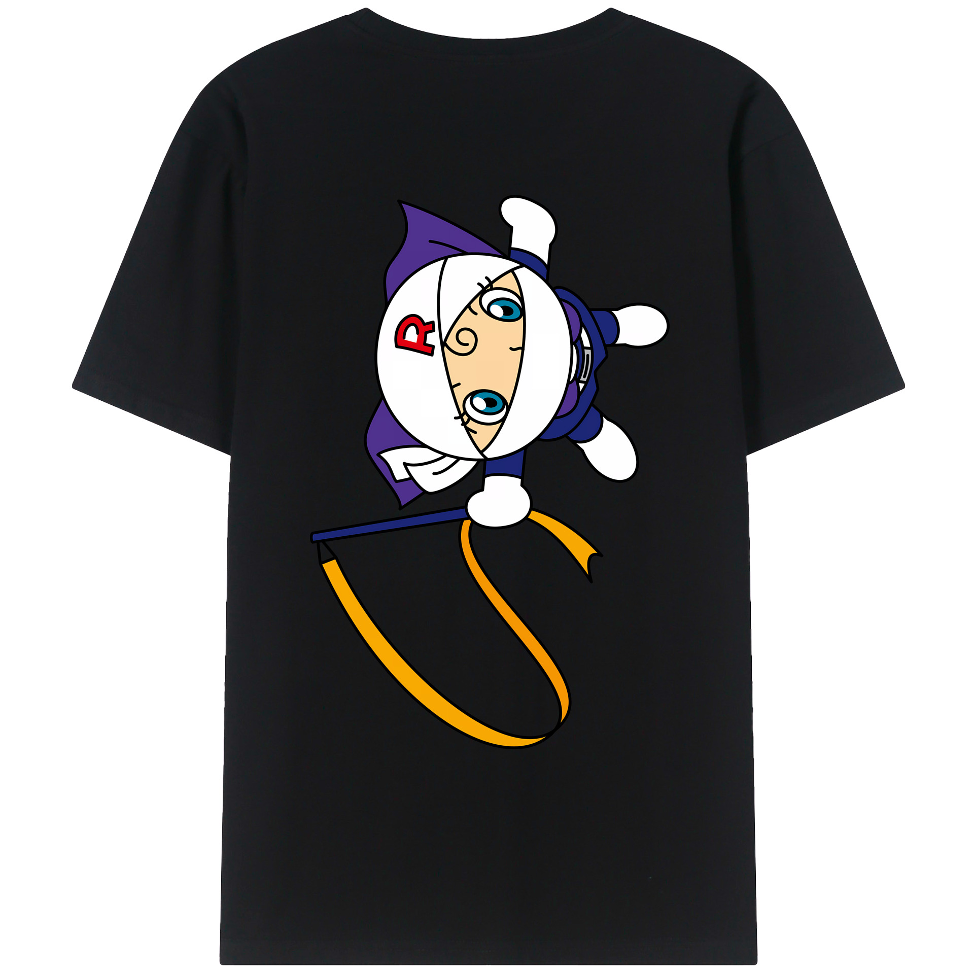 （画像用） アンパンマン Anpanman レディース半袖Tシャツ(バックプリント)
