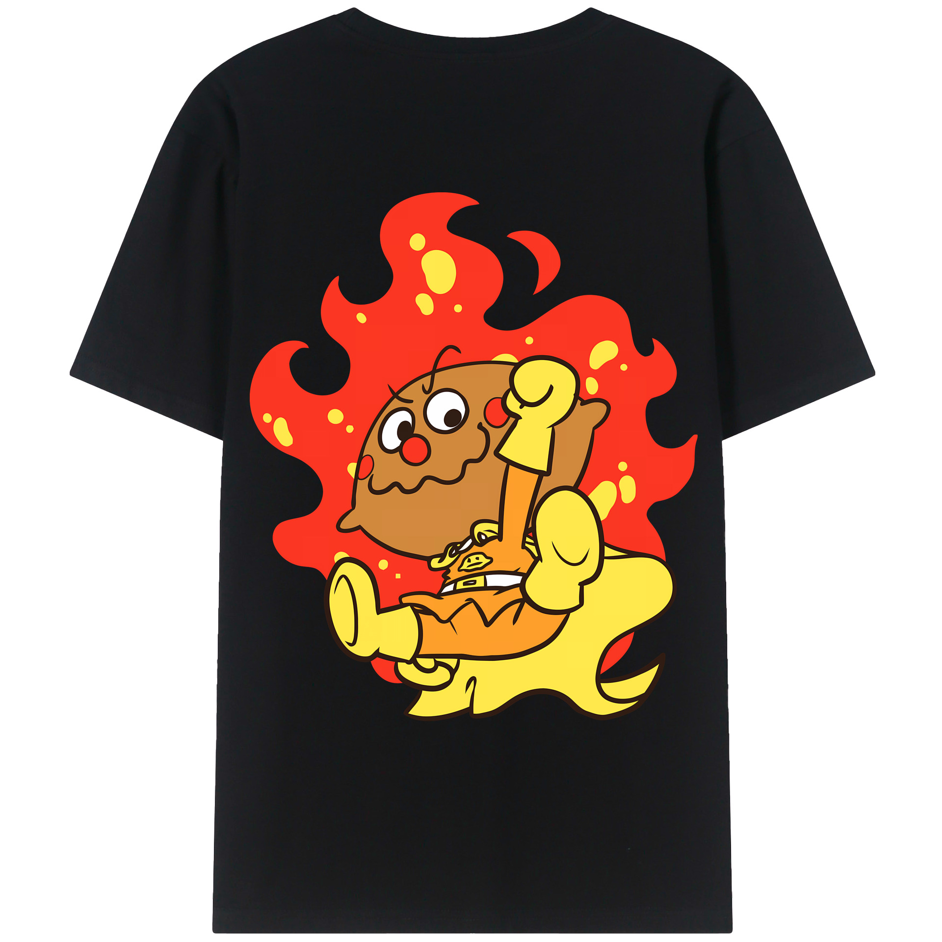 （画像用） アンパンマン Anpanman レディース半袖Tシャツ(バックプリント)