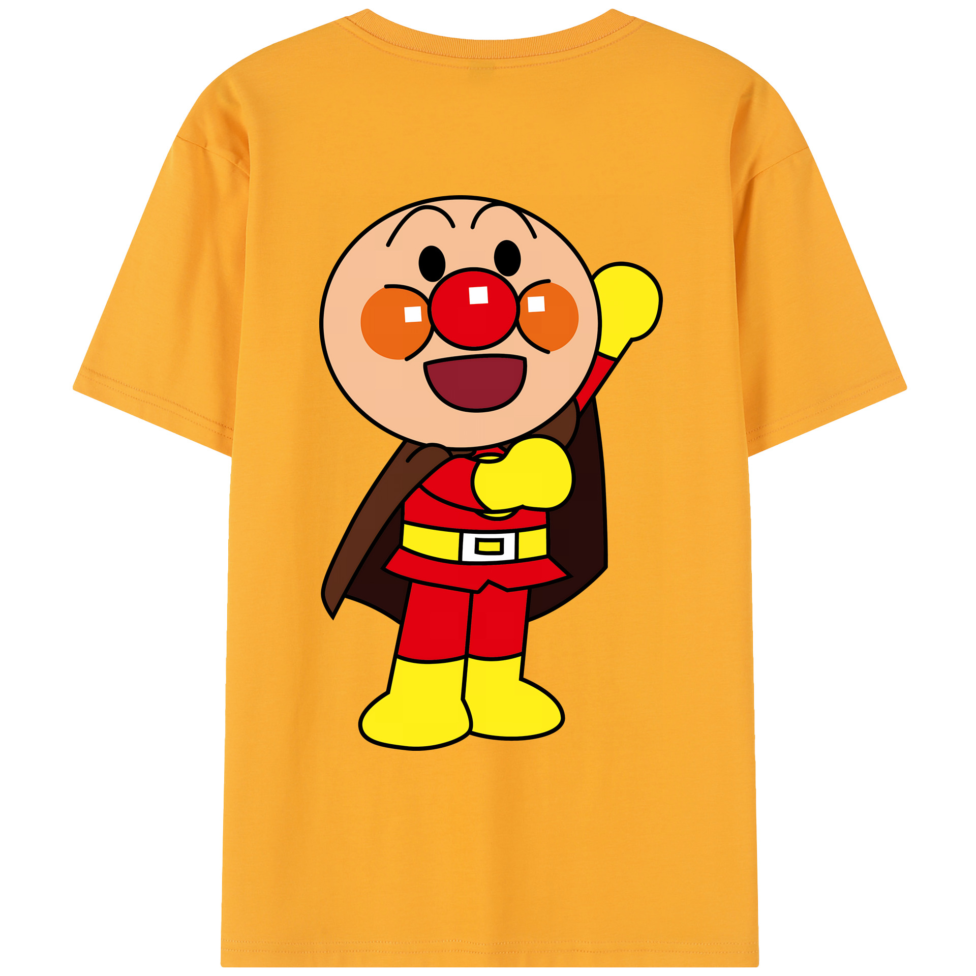 （画像用） アンパンマン Anpanman レディース半袖Tシャツ(バックプリント)