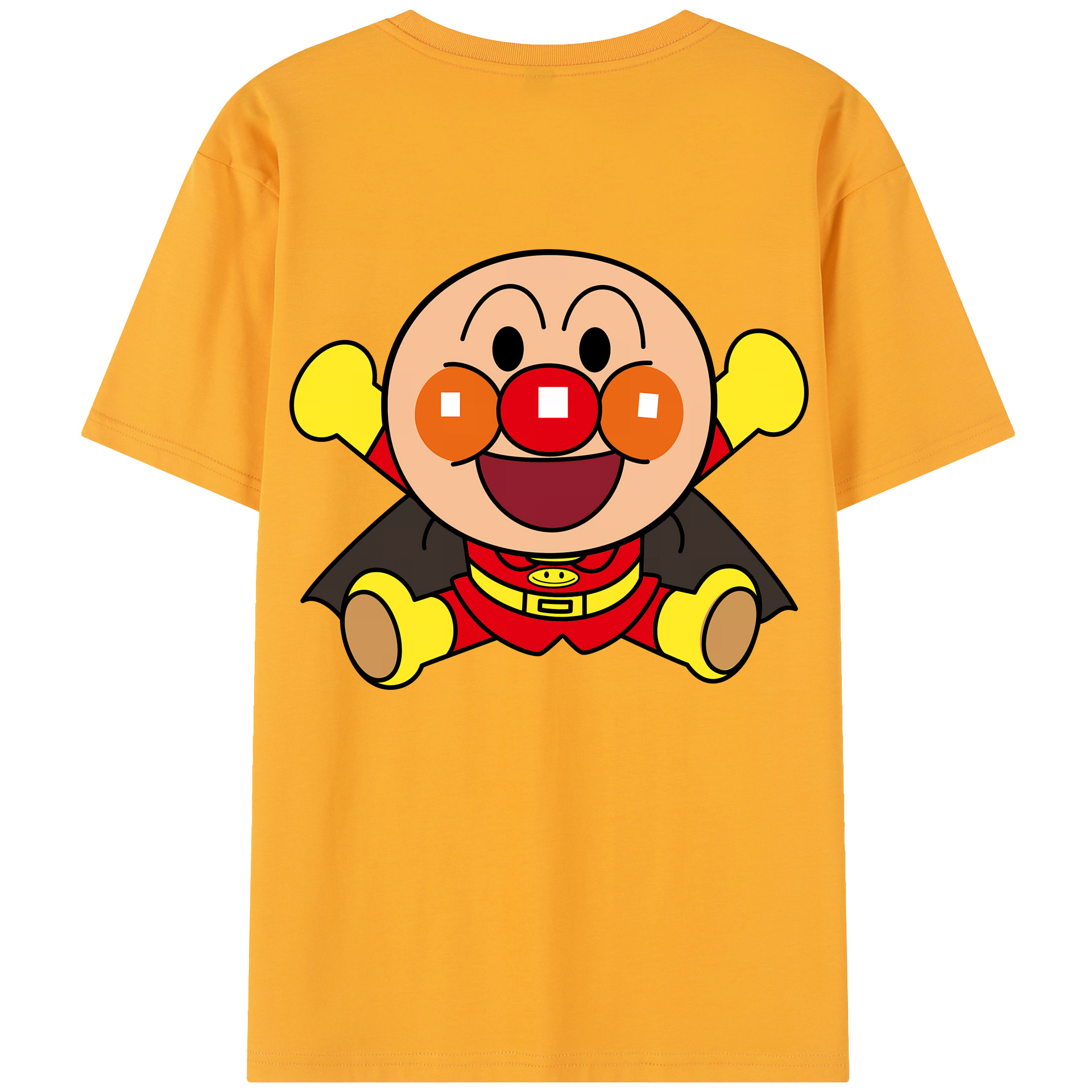 （画像用） アンパンマン Anpanman レディース半袖Tシャツ(バックプリント)