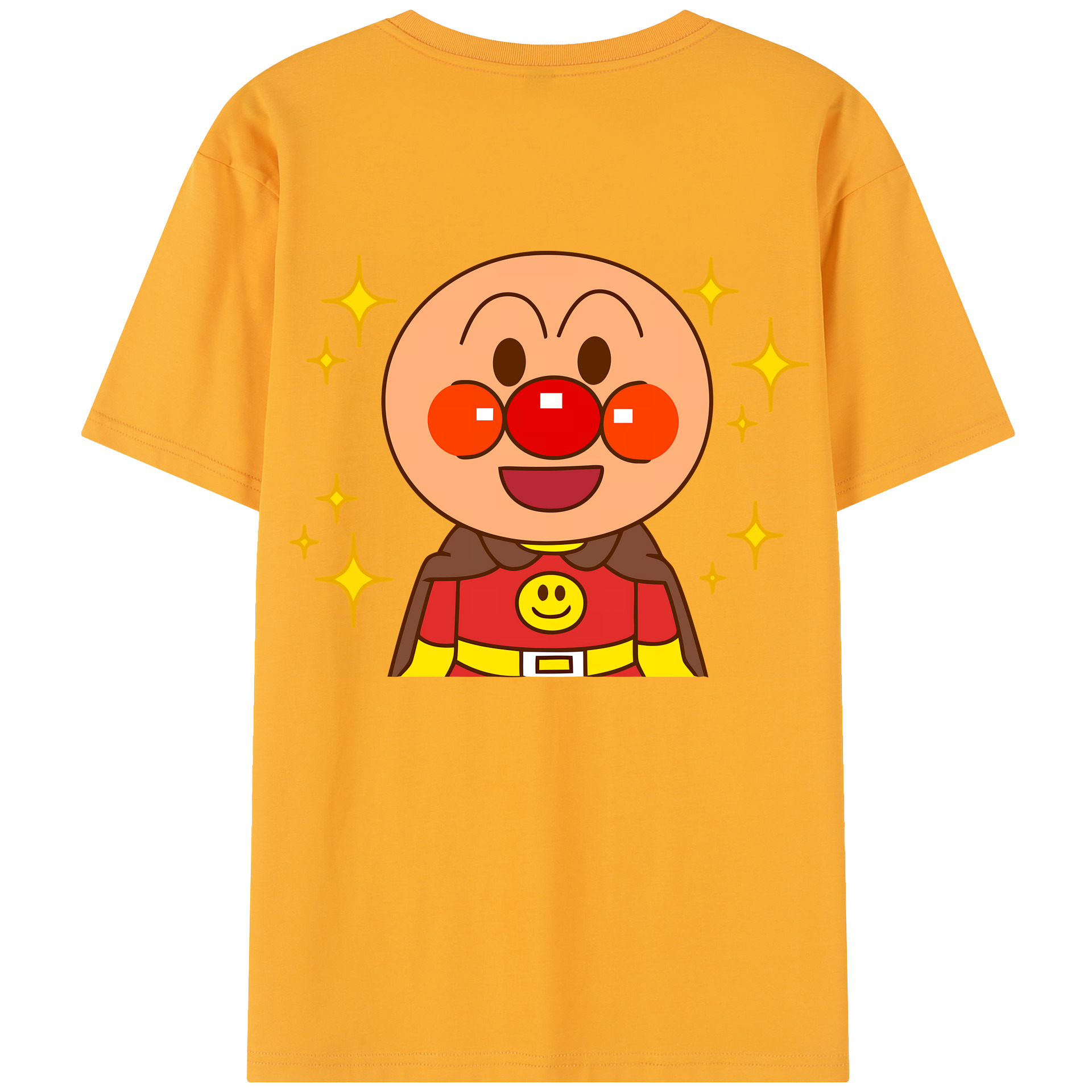 （画像用） アンパンマン Anpanman レディース半袖Tシャツ(バックプリント)
