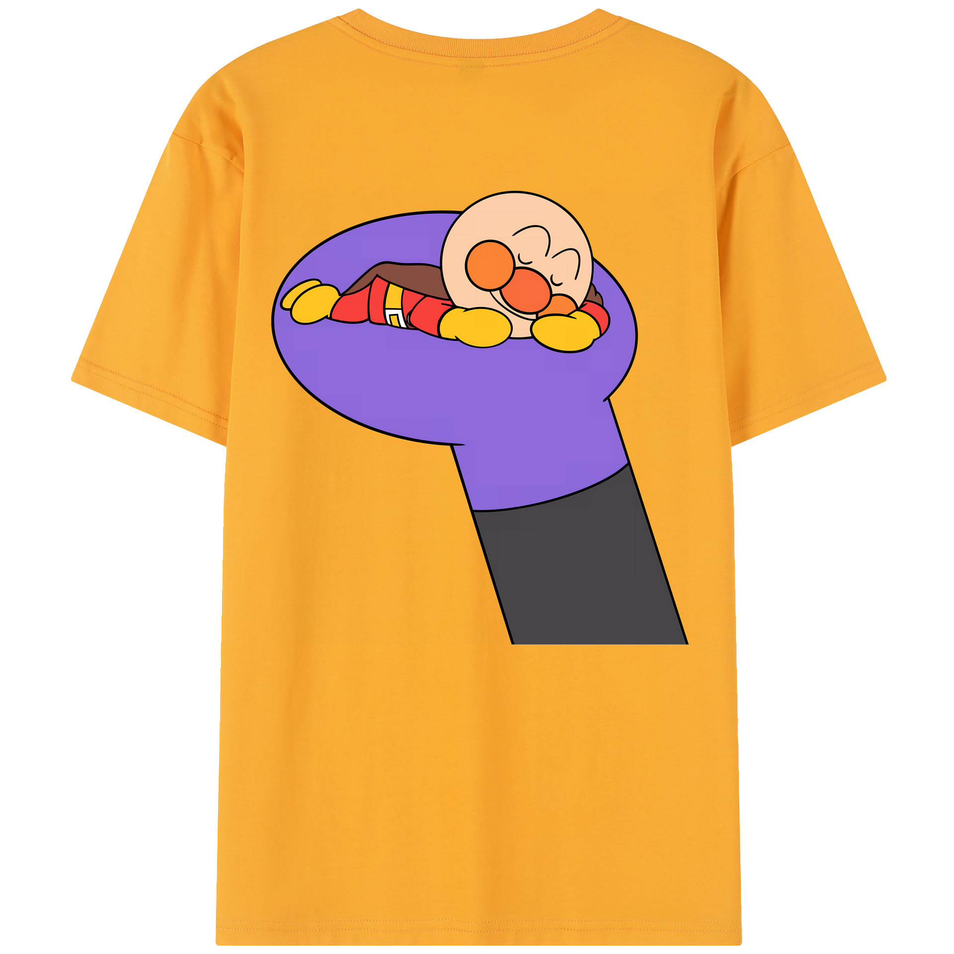 （画像用） アンパンマン Anpanman レディース半袖Tシャツ(バックプリント)