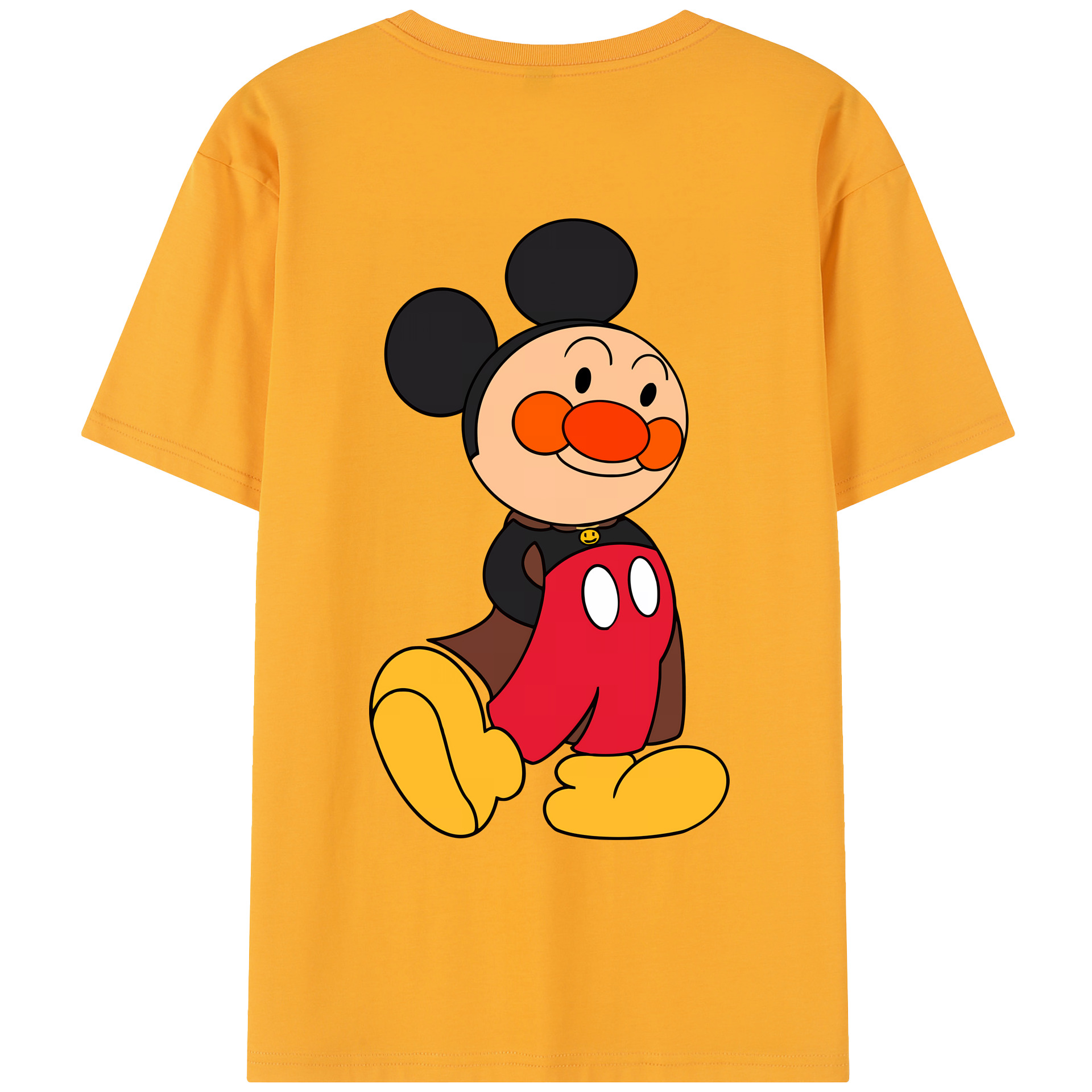 （画像用） アンパンマン Anpanman レディース半袖Tシャツ(バックプリント)