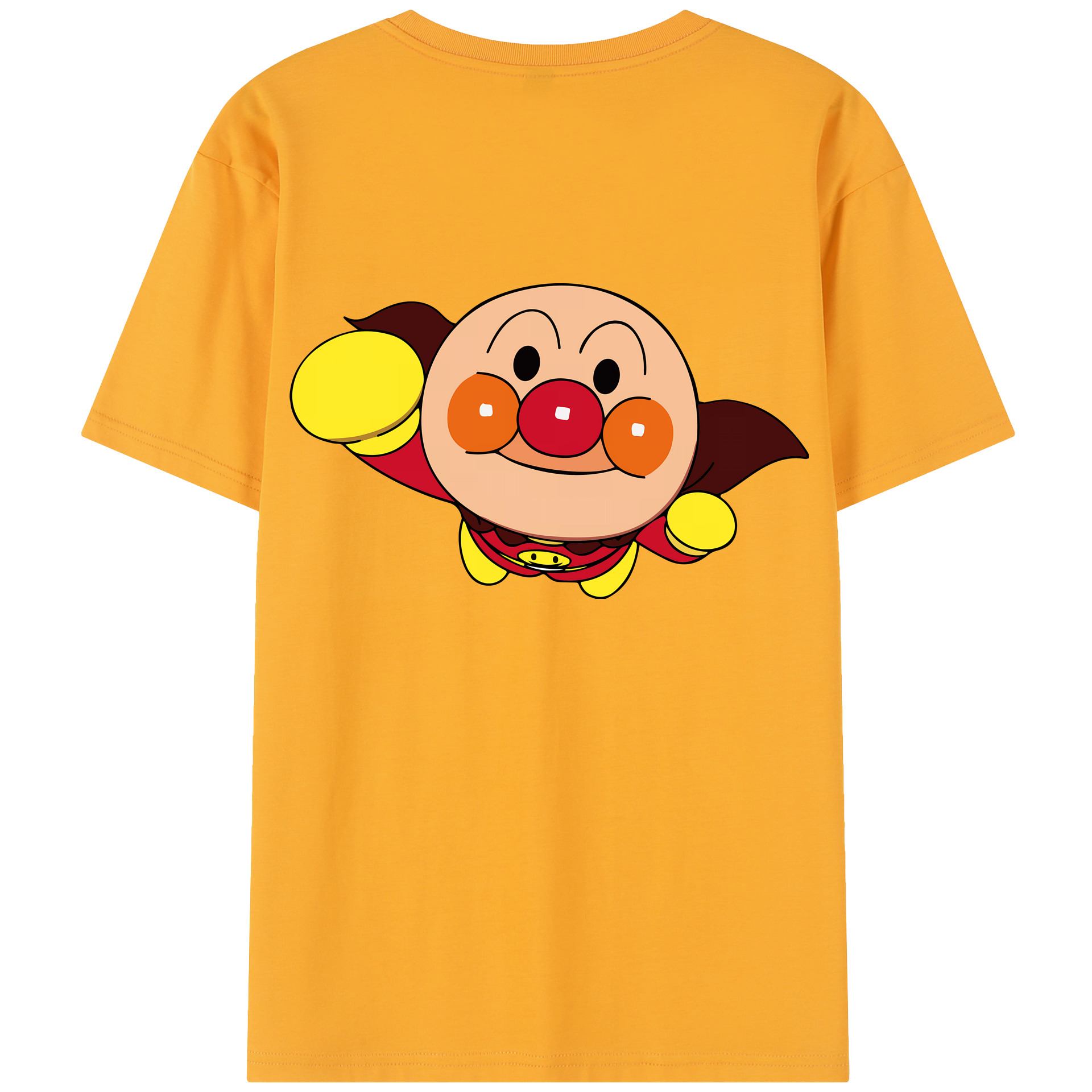 （画像用） アンパンマン Anpanman レディース半袖Tシャツ(バックプリント)