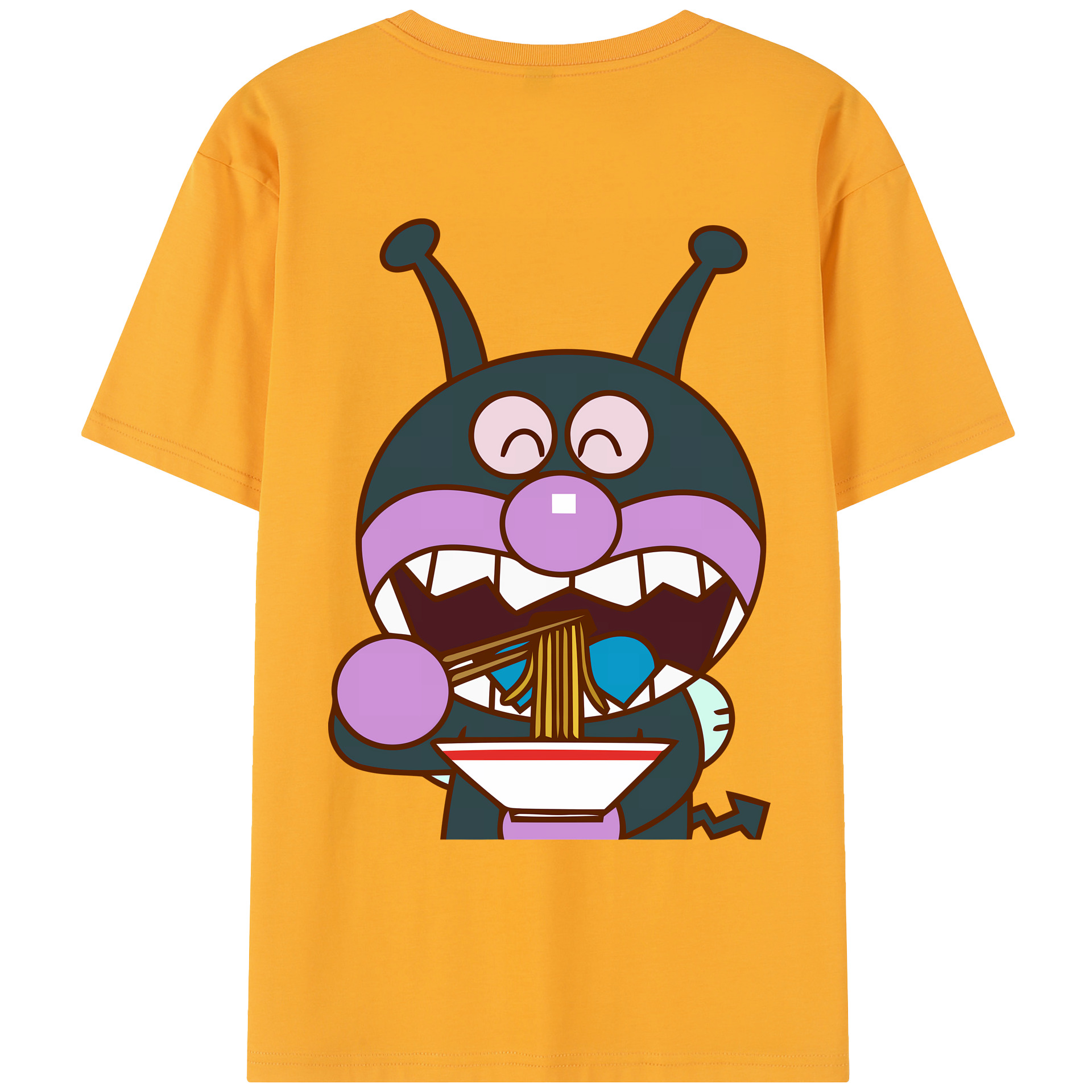 （画像用） アンパンマン Anpanman レディース半袖Tシャツ(バックプリント)