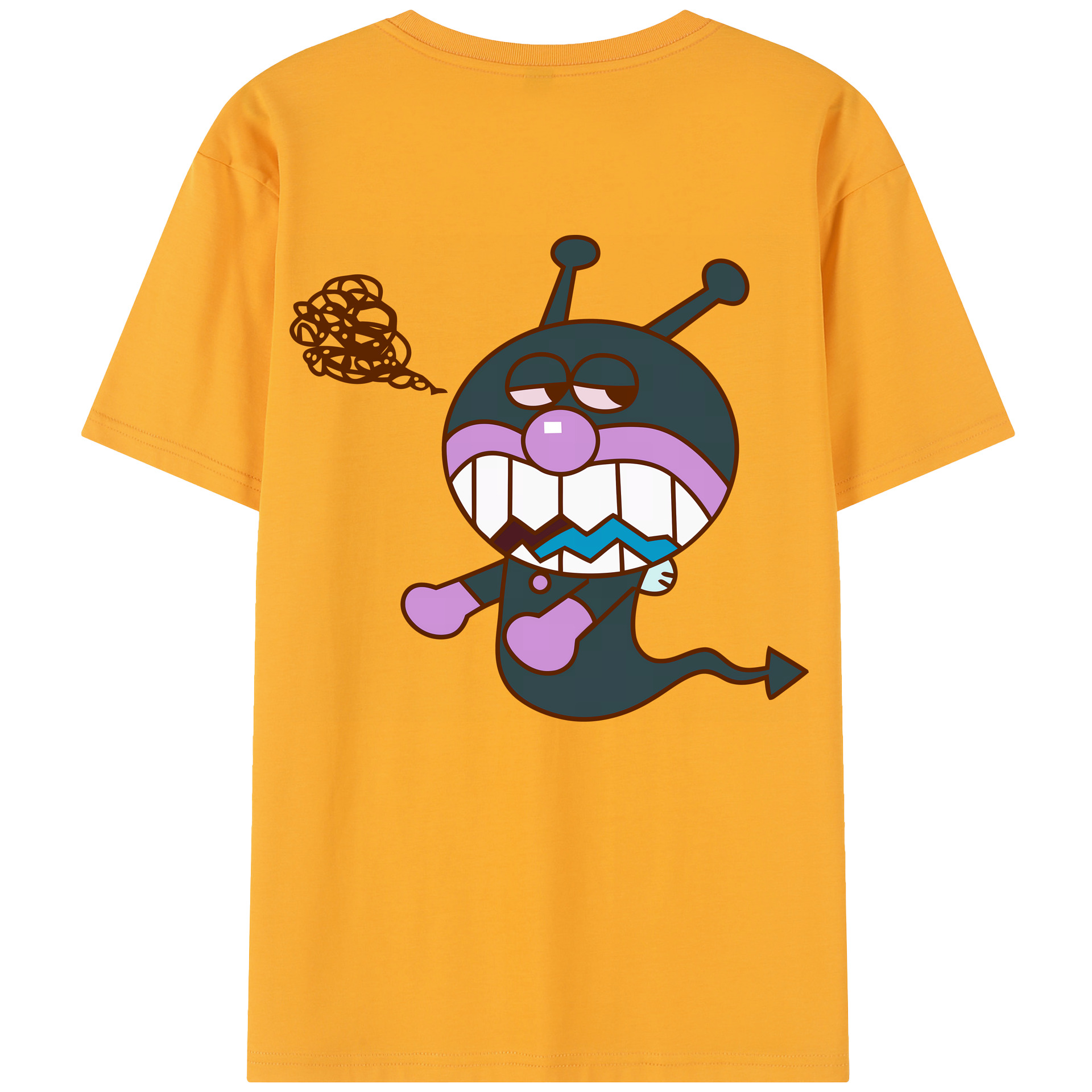 （画像用） アンパンマン Anpanman レディース半袖Tシャツ(バックプリント)