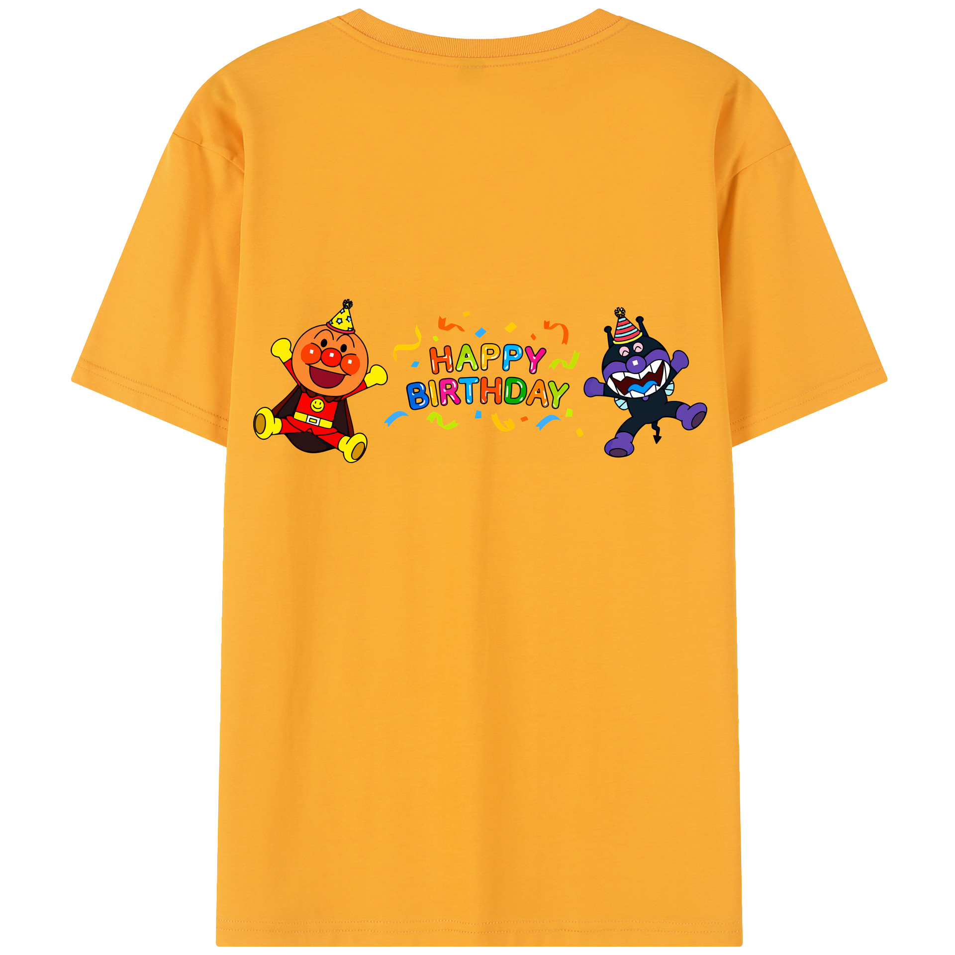 （画像用） アンパンマン Anpanman レディース半袖Tシャツ(バックプリント)