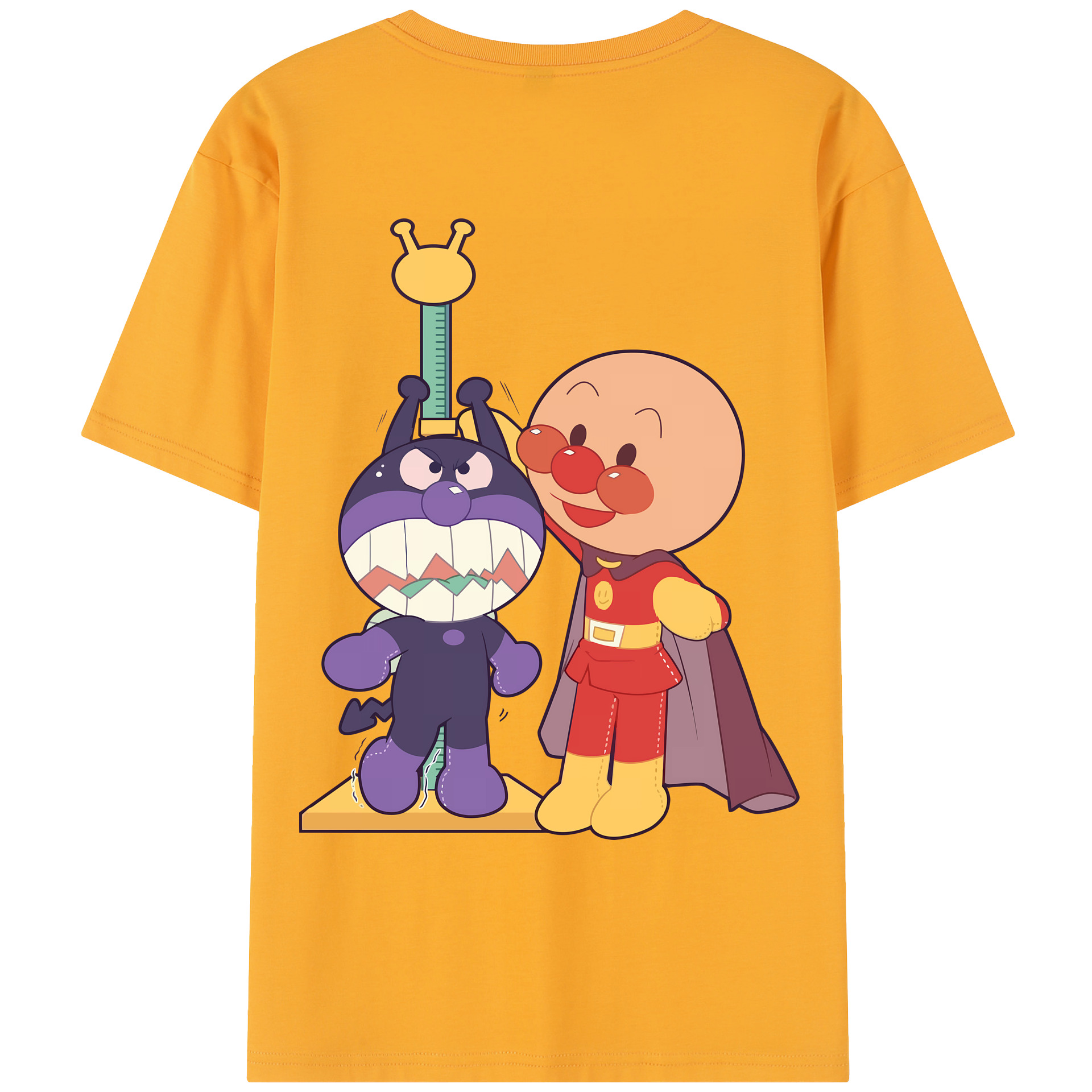 （画像用） アンパンマン Anpanman レディース半袖Tシャツ(バックプリント)