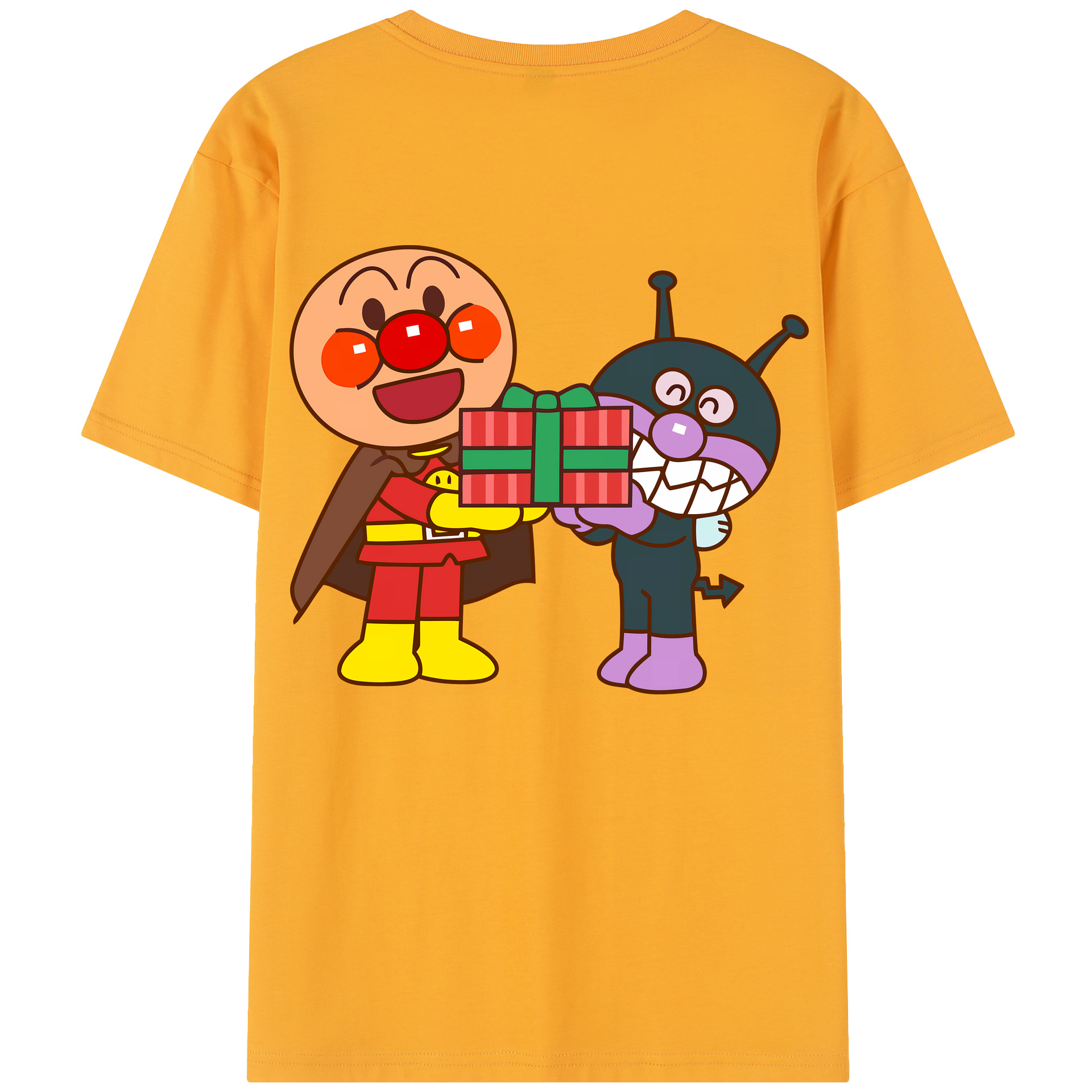 （画像用） アンパンマン Anpanman レディース半袖Tシャツ(バックプリント)