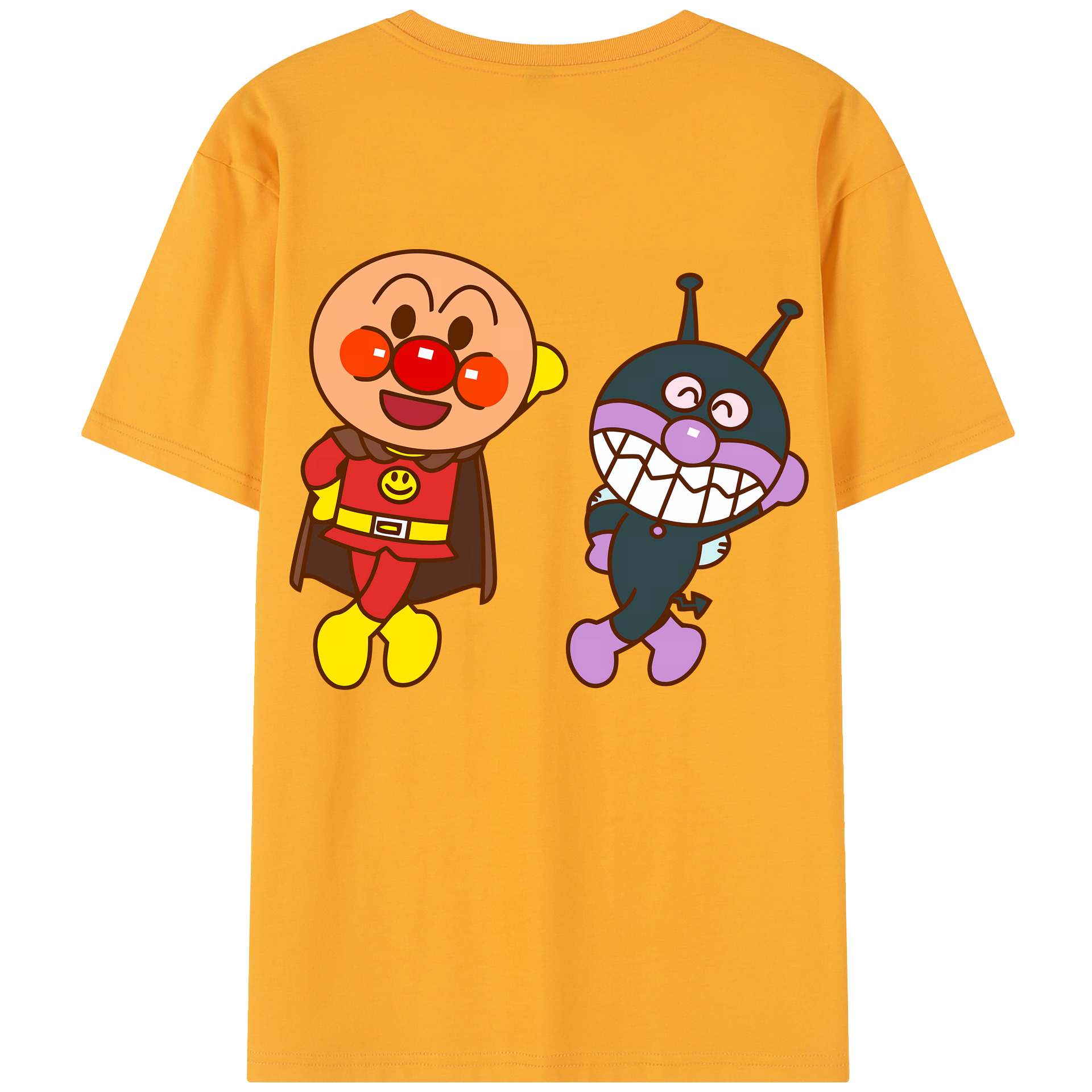 （画像用） アンパンマン Anpanman レディース半袖Tシャツ(バックプリント)