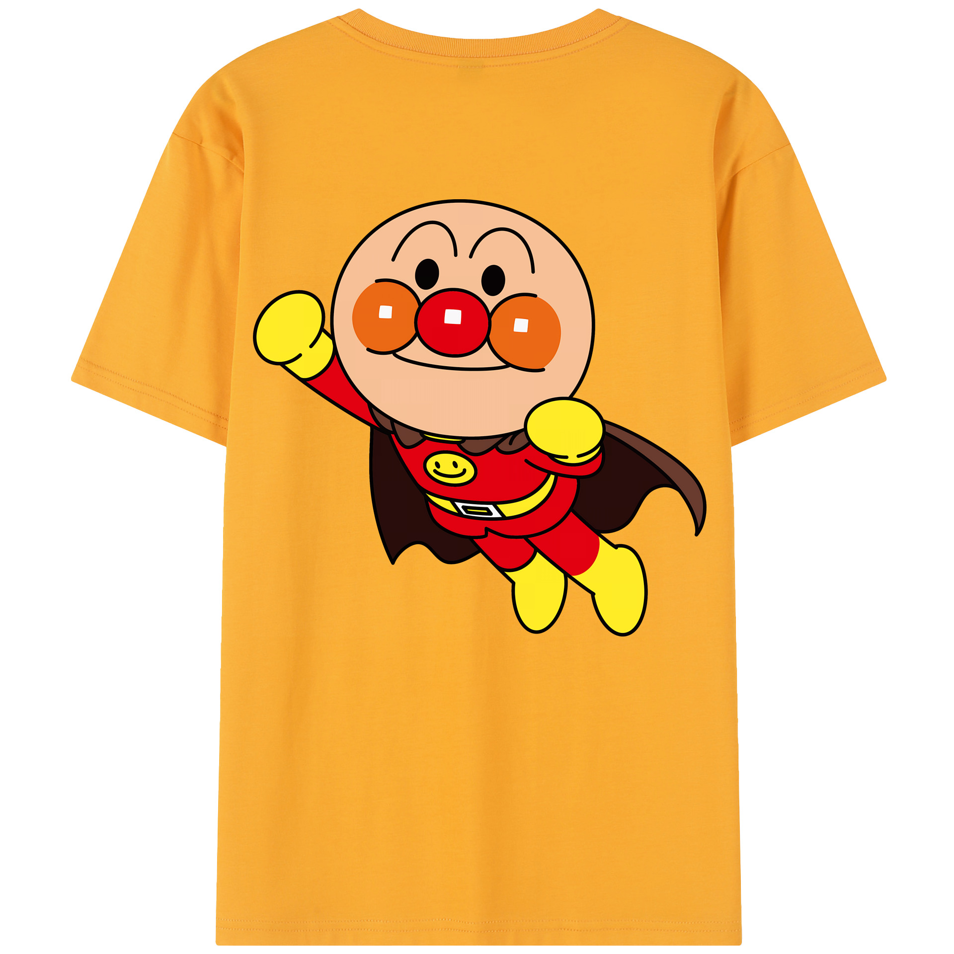 （画像用） アンパンマン Anpanman レディース半袖Tシャツ(バックプリント)