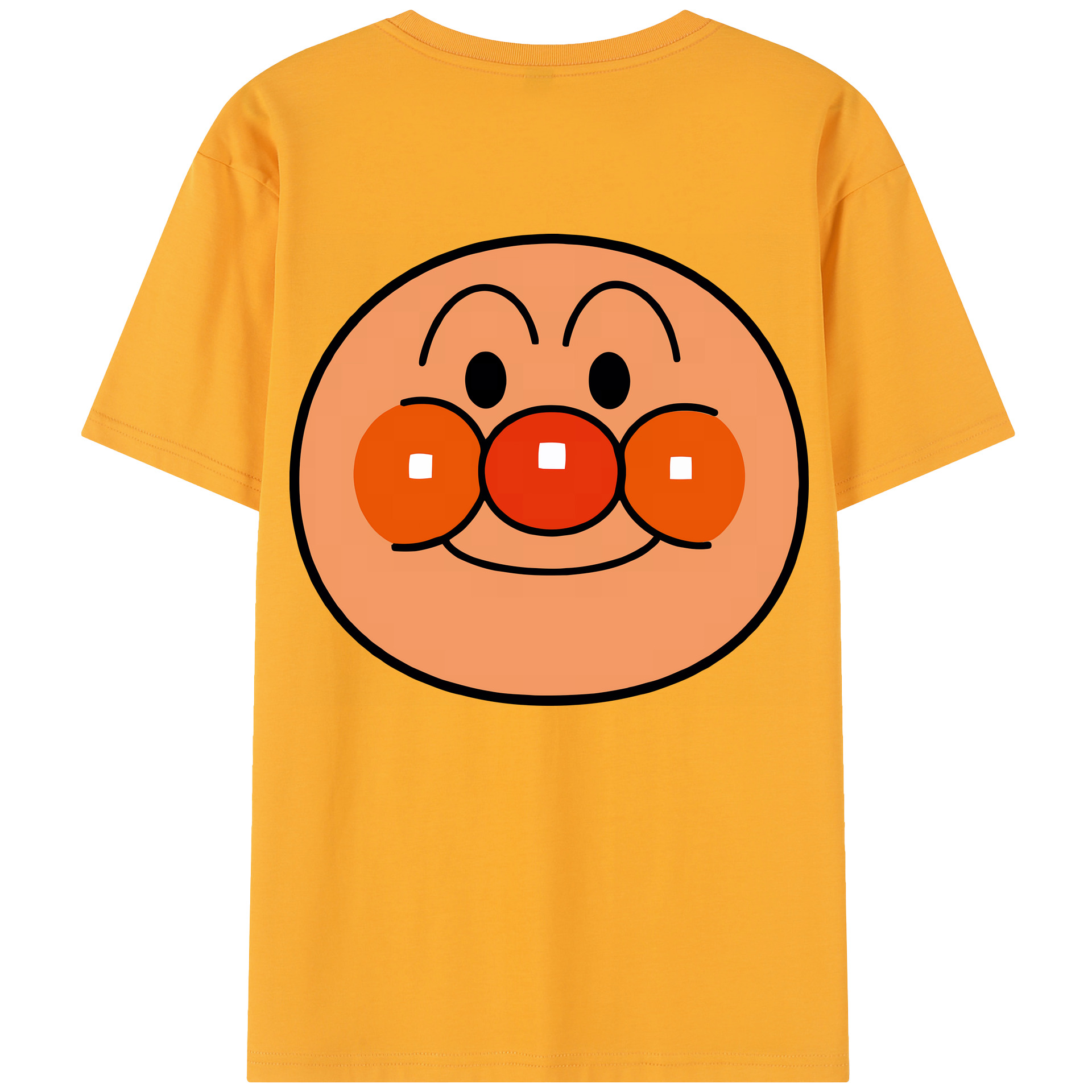 （画像用） アンパンマン Anpanman レディース半袖Tシャツ(バックプリント)