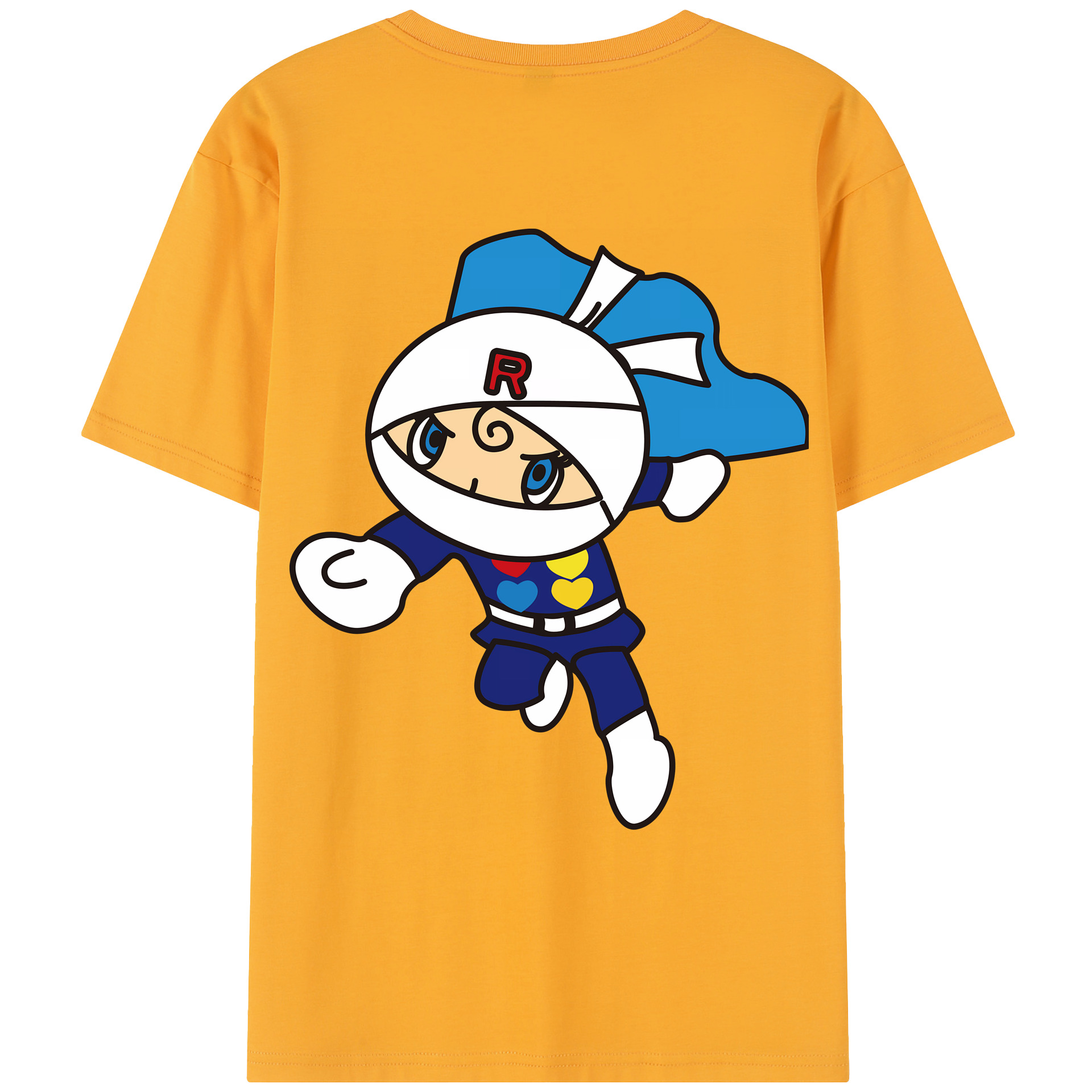 （画像用） アンパンマン Anpanman レディース半袖Tシャツ(バックプリント)