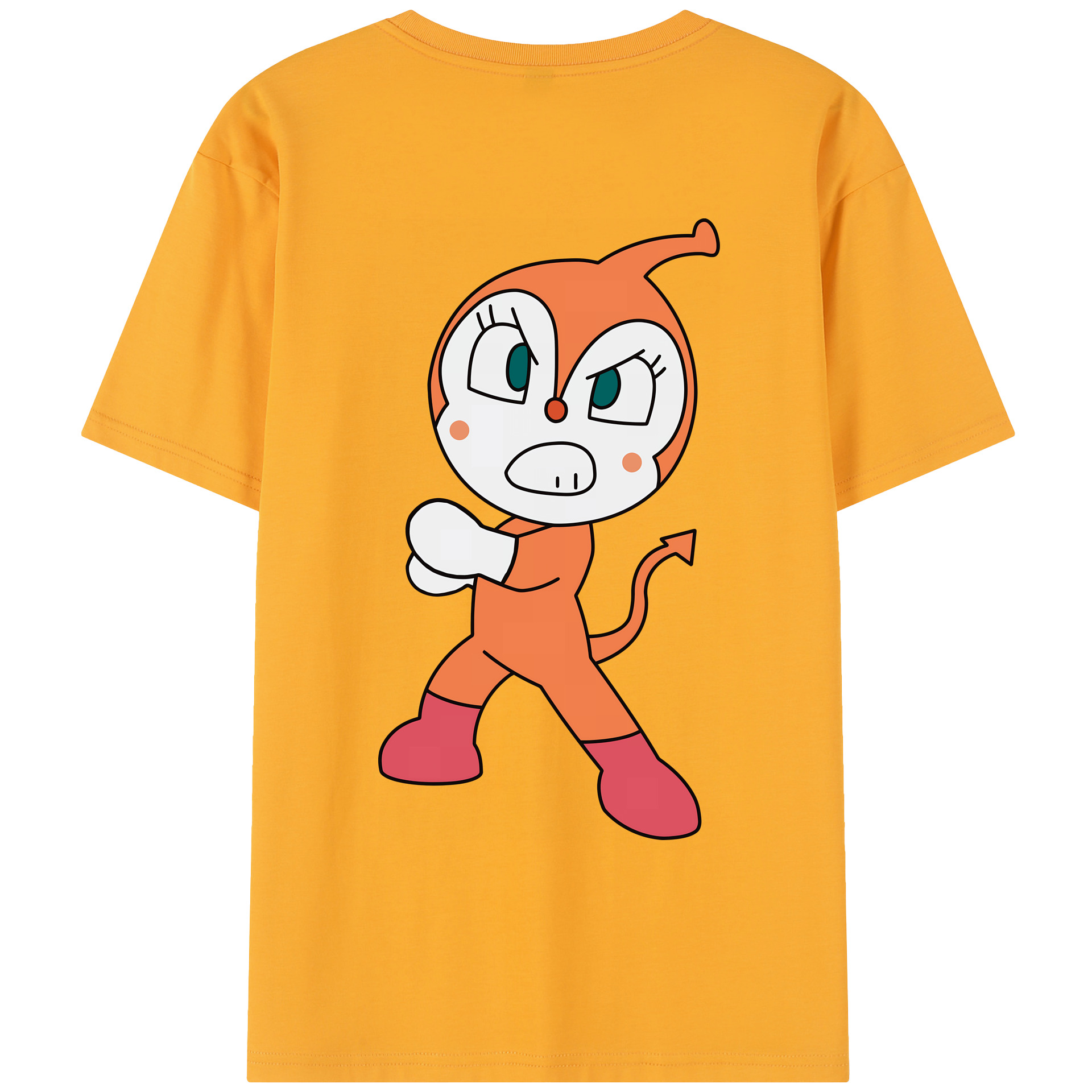 （画像用） アンパンマン Anpanman レディース半袖Tシャツ(バックプリント)
