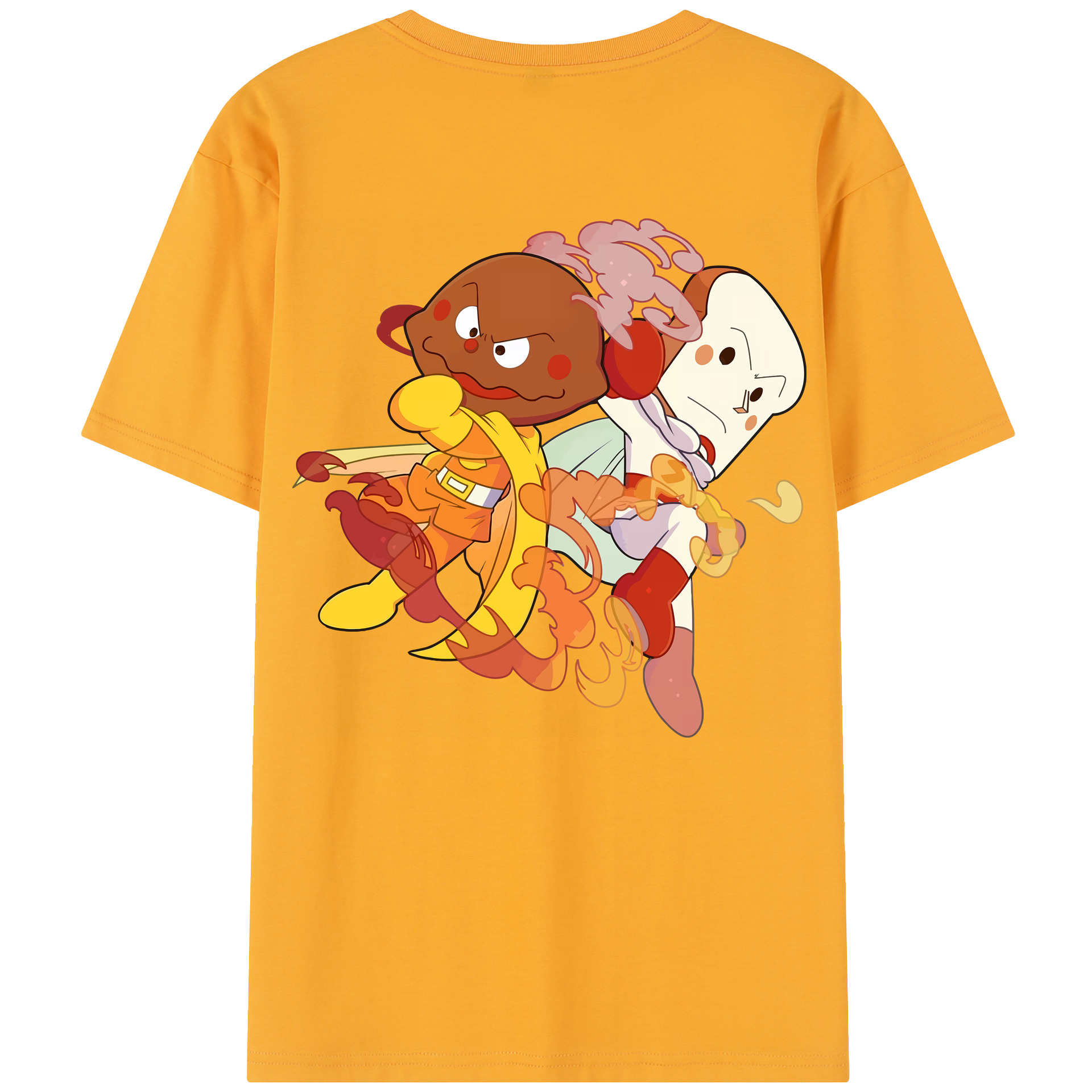 （画像用） アンパンマン Anpanman レディース半袖Tシャツ(バックプリント)