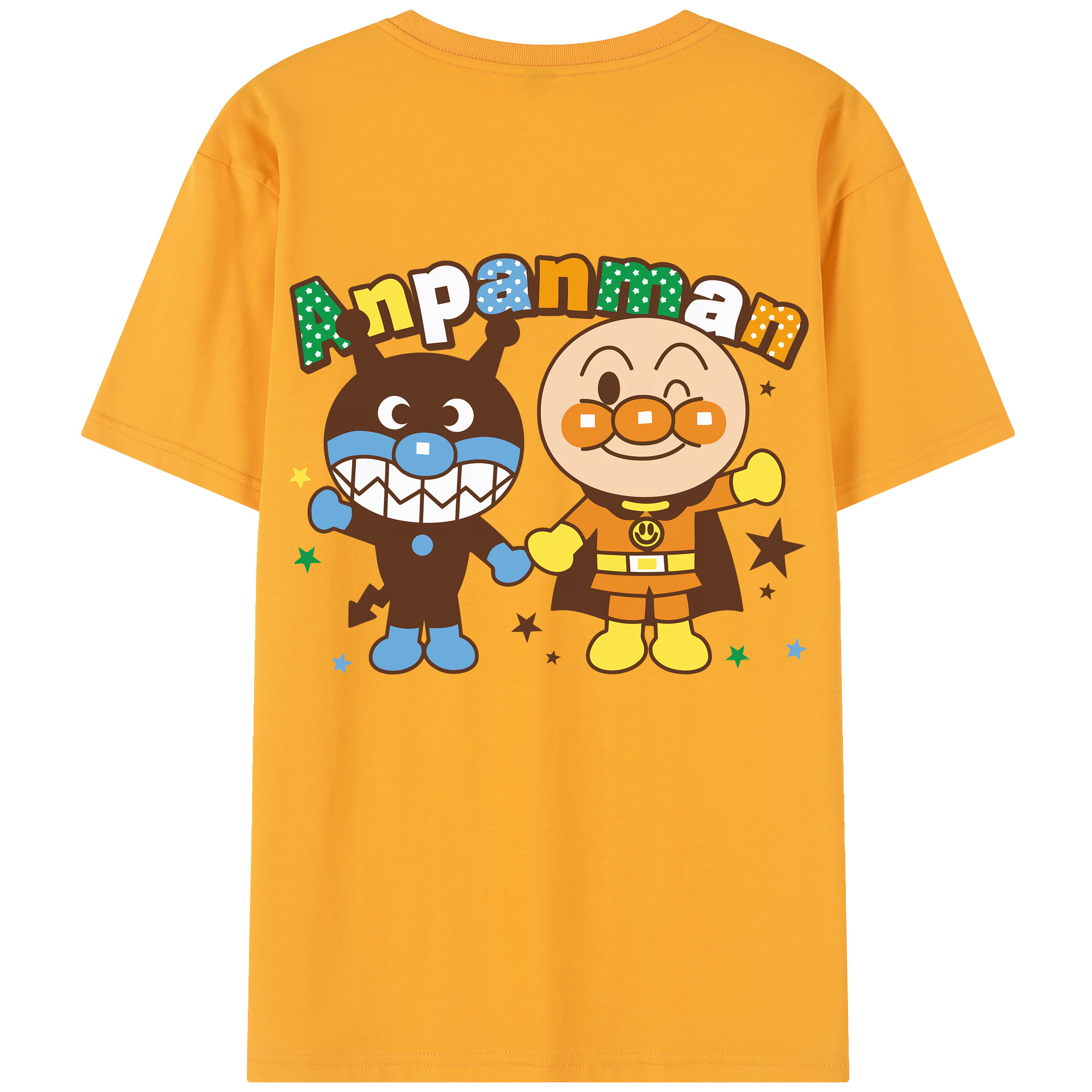（画像用） アンパンマン Anpanman レディース半袖Tシャツ(バックプリント)