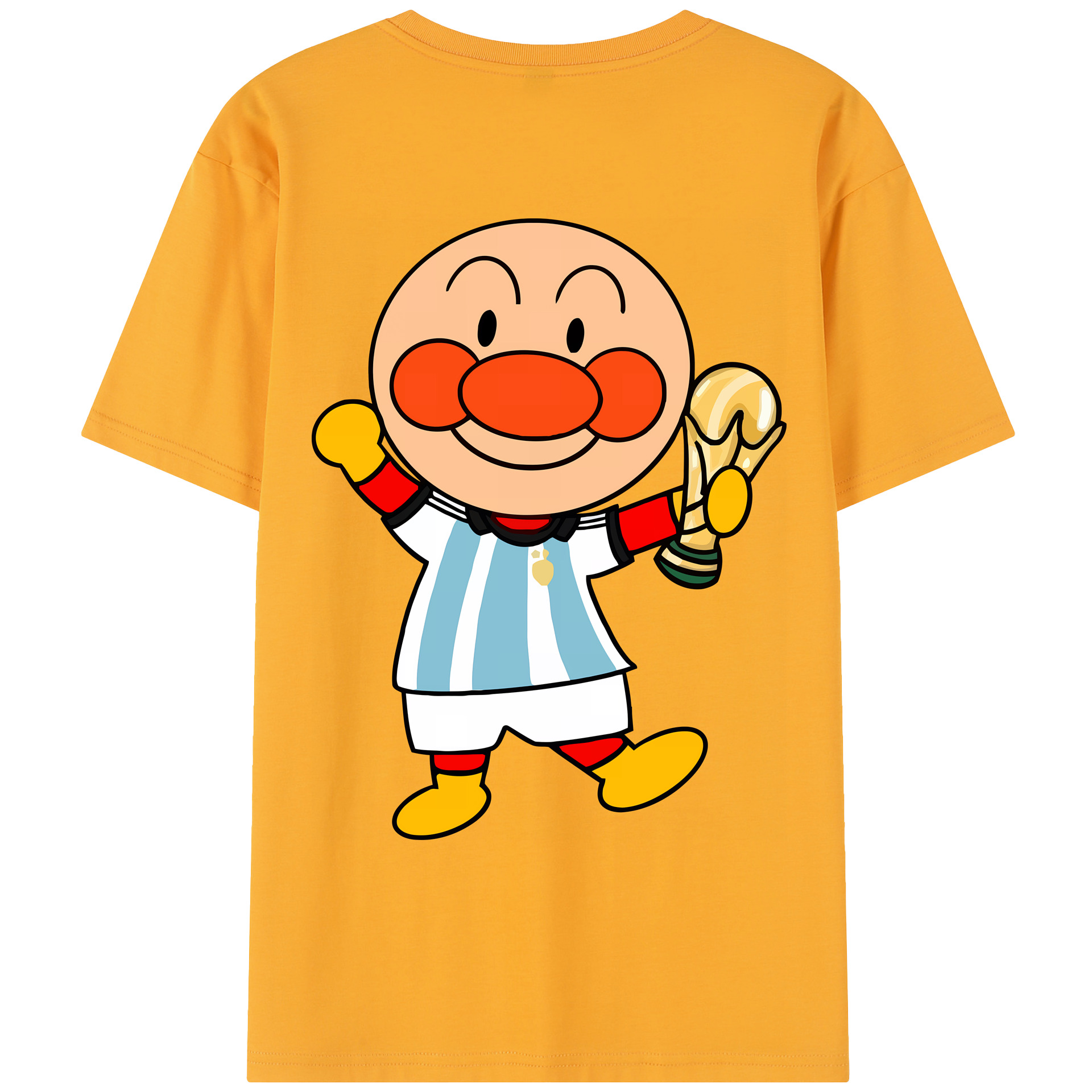 （画像用） アンパンマン Anpanman レディース半袖Tシャツ(バックプリント)