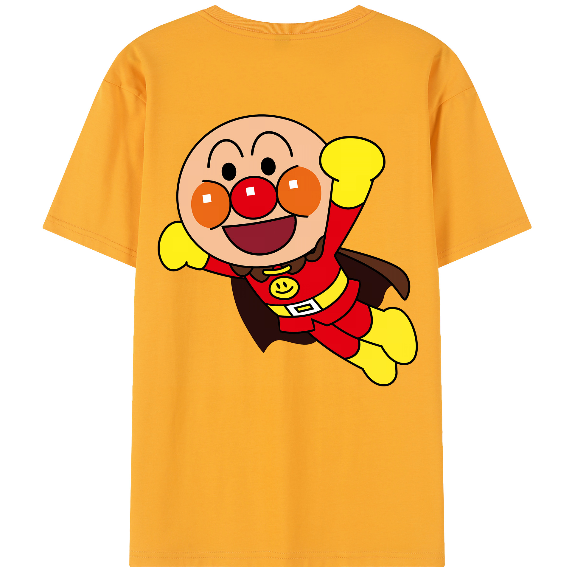 （画像用） アンパンマン Anpanman レディース半袖Tシャツ(バックプリント)